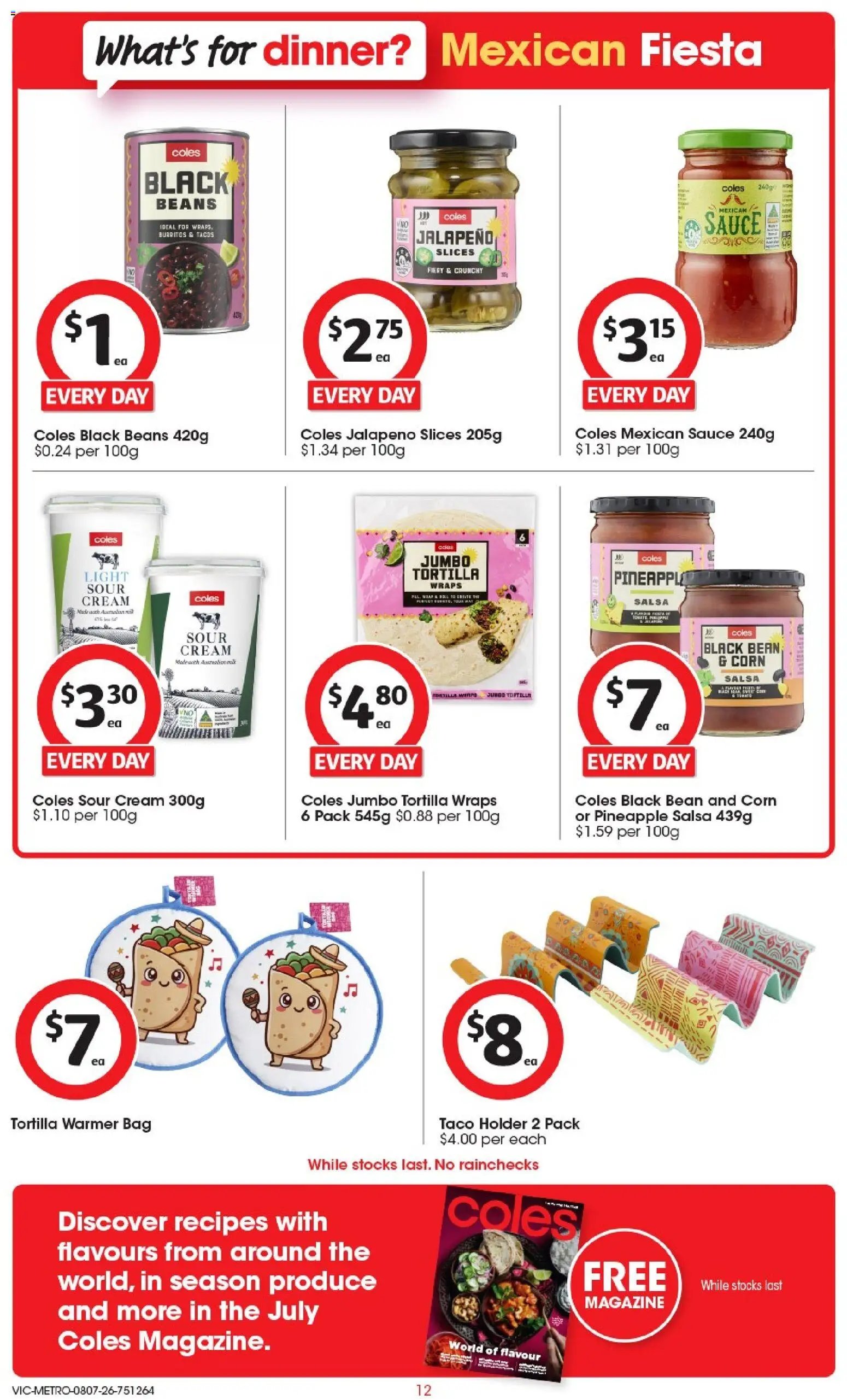 Coles catalogue from 08/07/2026 Coles catalogue VIC