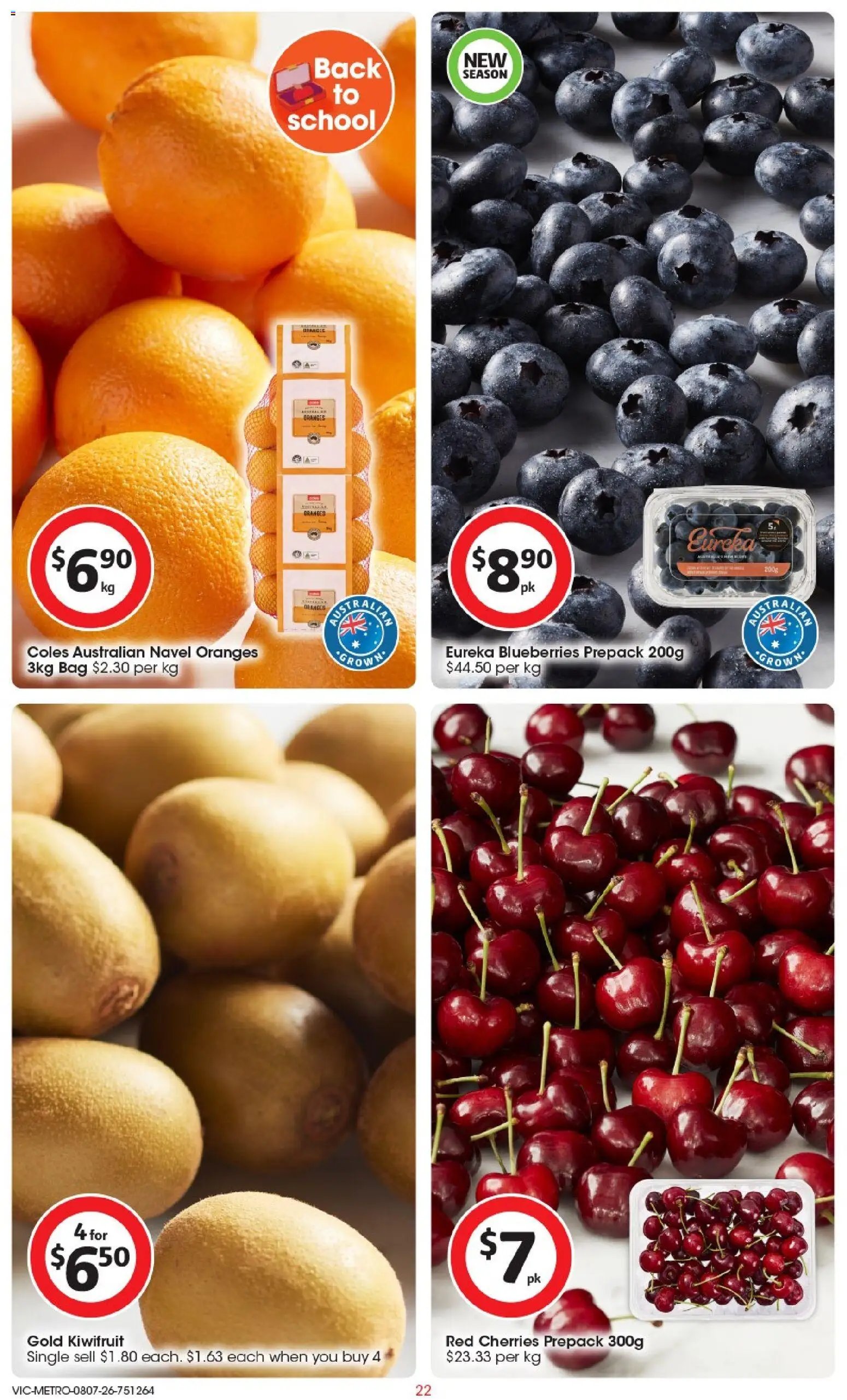 Coles catalogue from 08/07/2026 Coles catalogue VIC