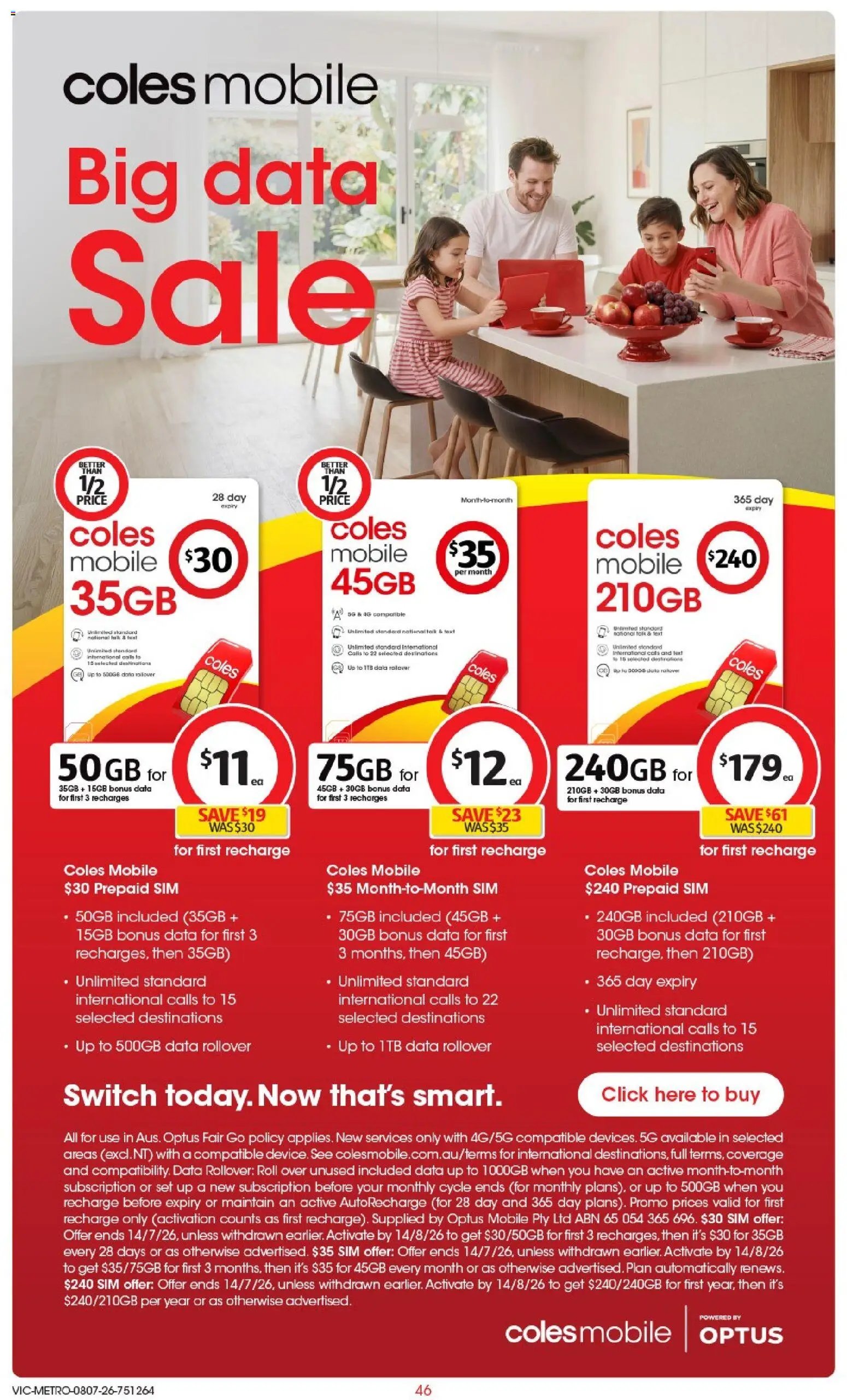 Coles catalogue from 08/07/2026 Coles catalogue VIC