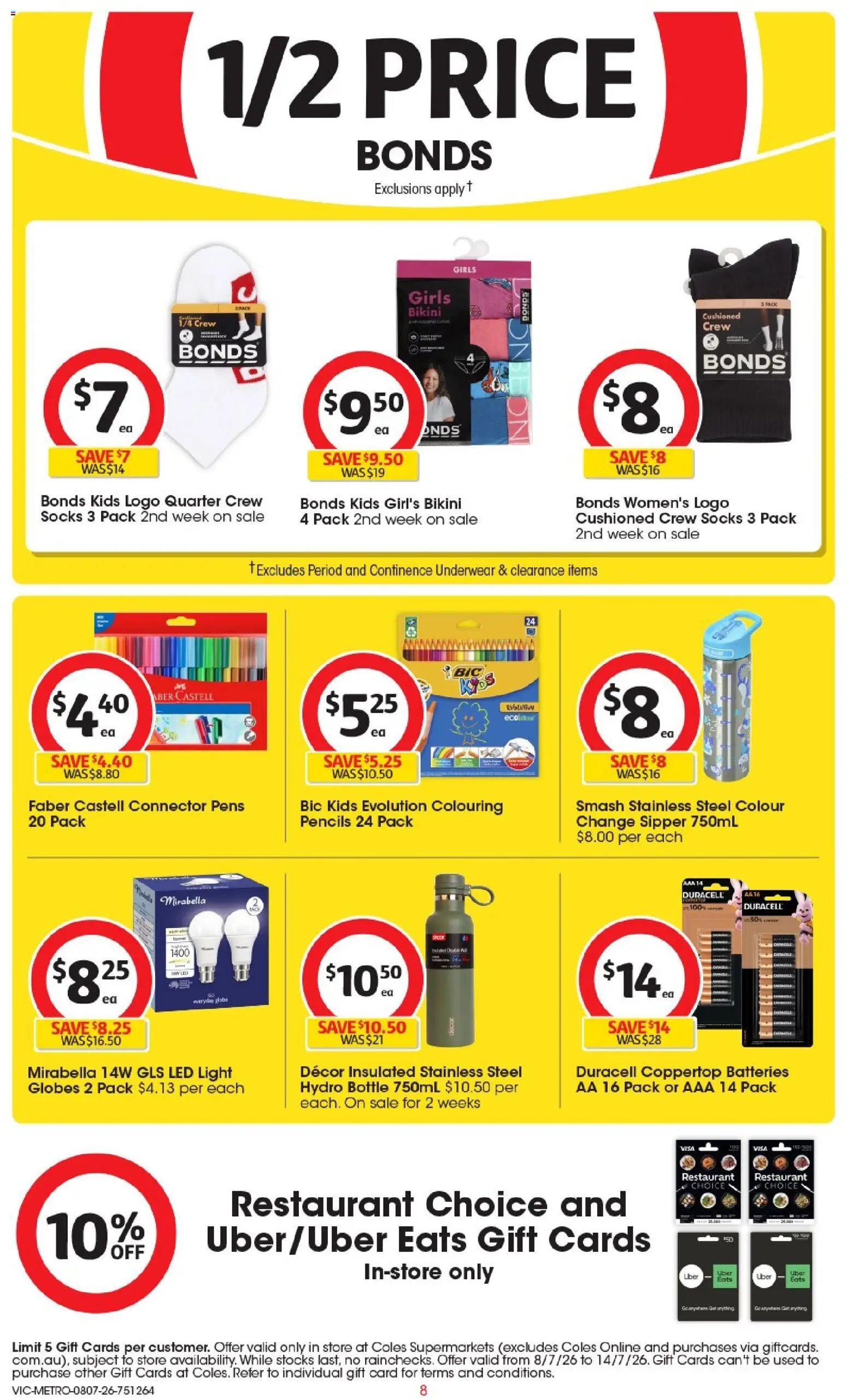 Coles catalogue from 08/07/2026 Coles catalogue VIC