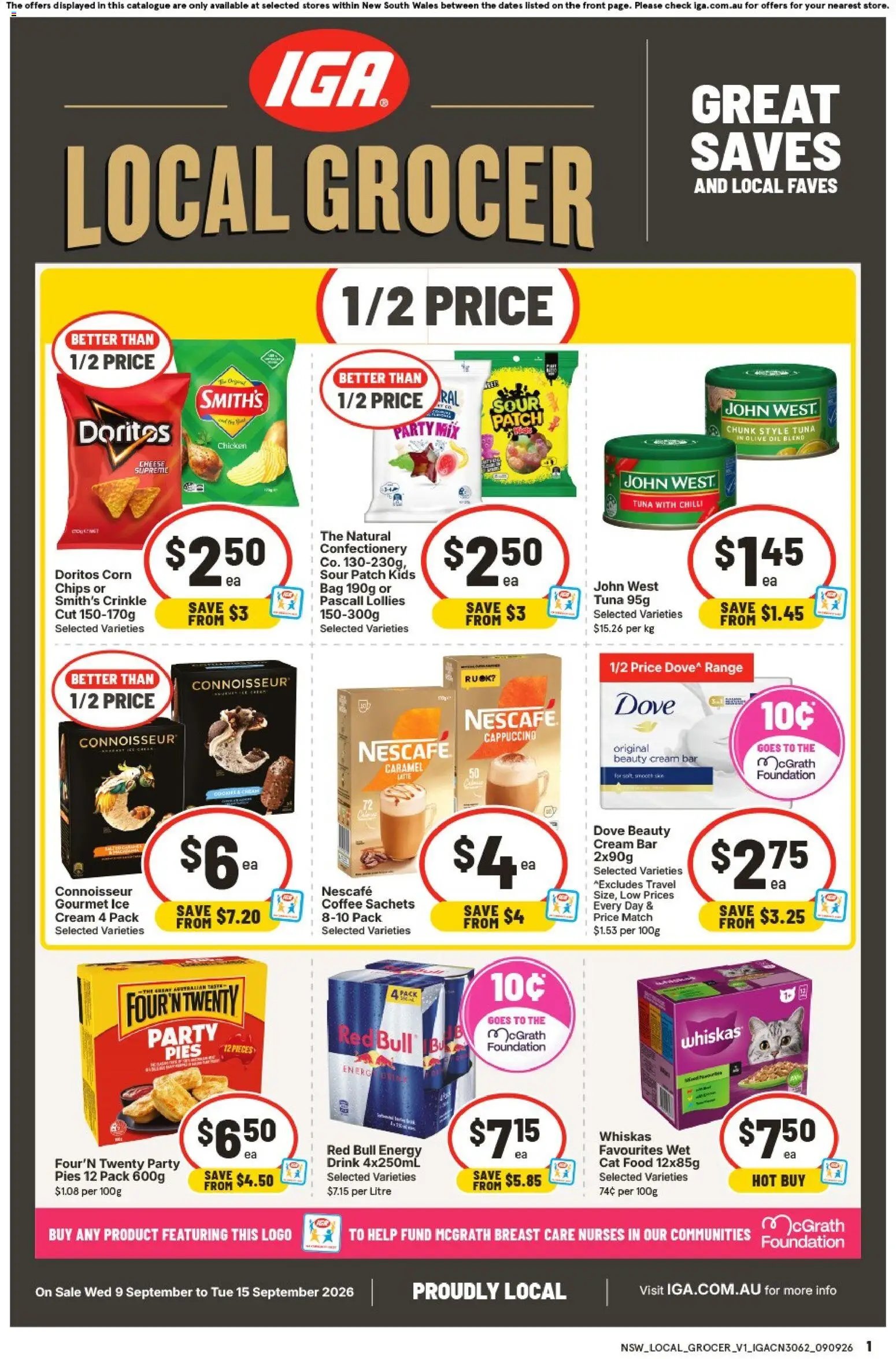 IGA catalogue from 09/09/2026 IGA catalogue Enmore