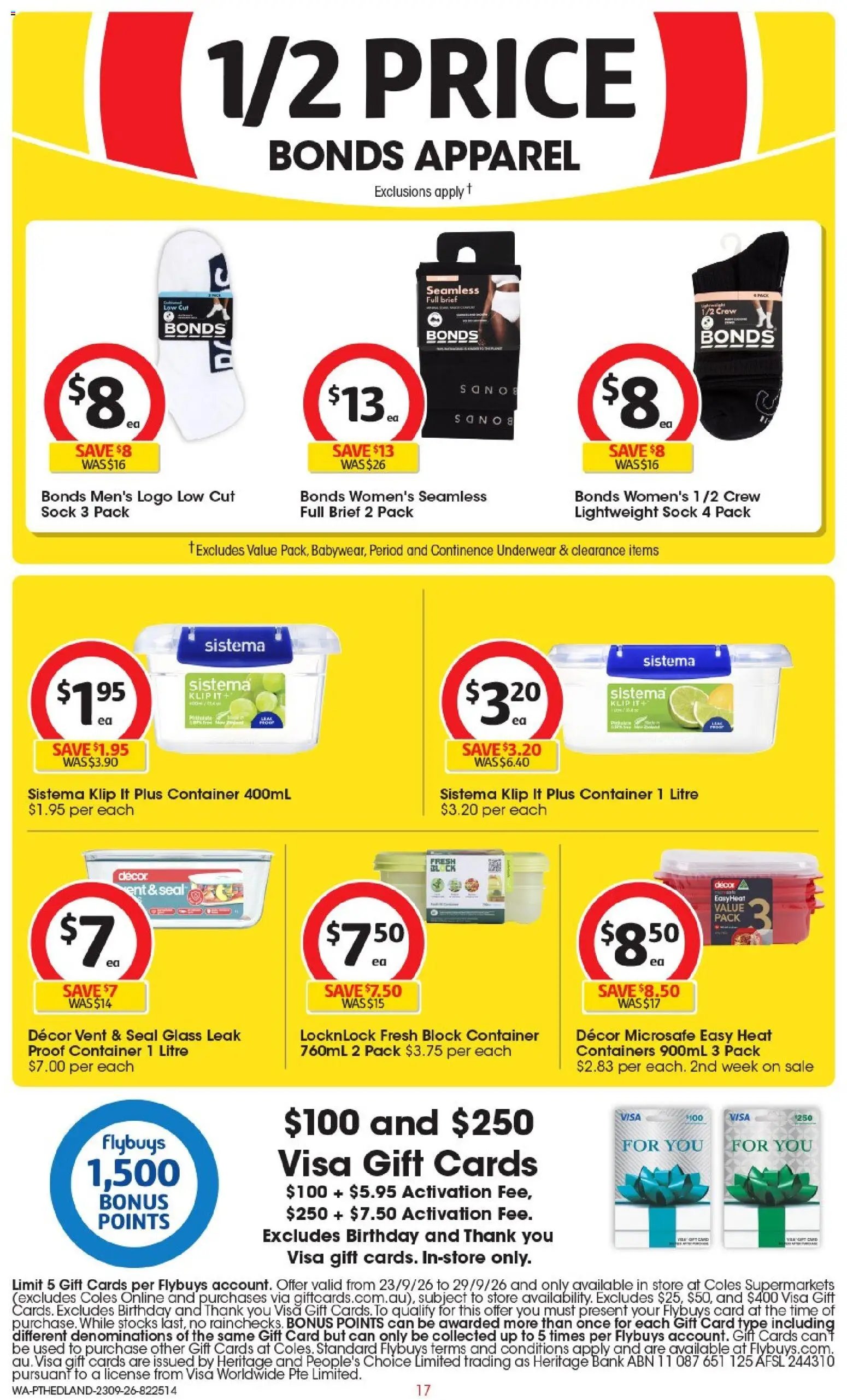 Coles catalogue from 23/09/2026 Coles catalogue This week's WA