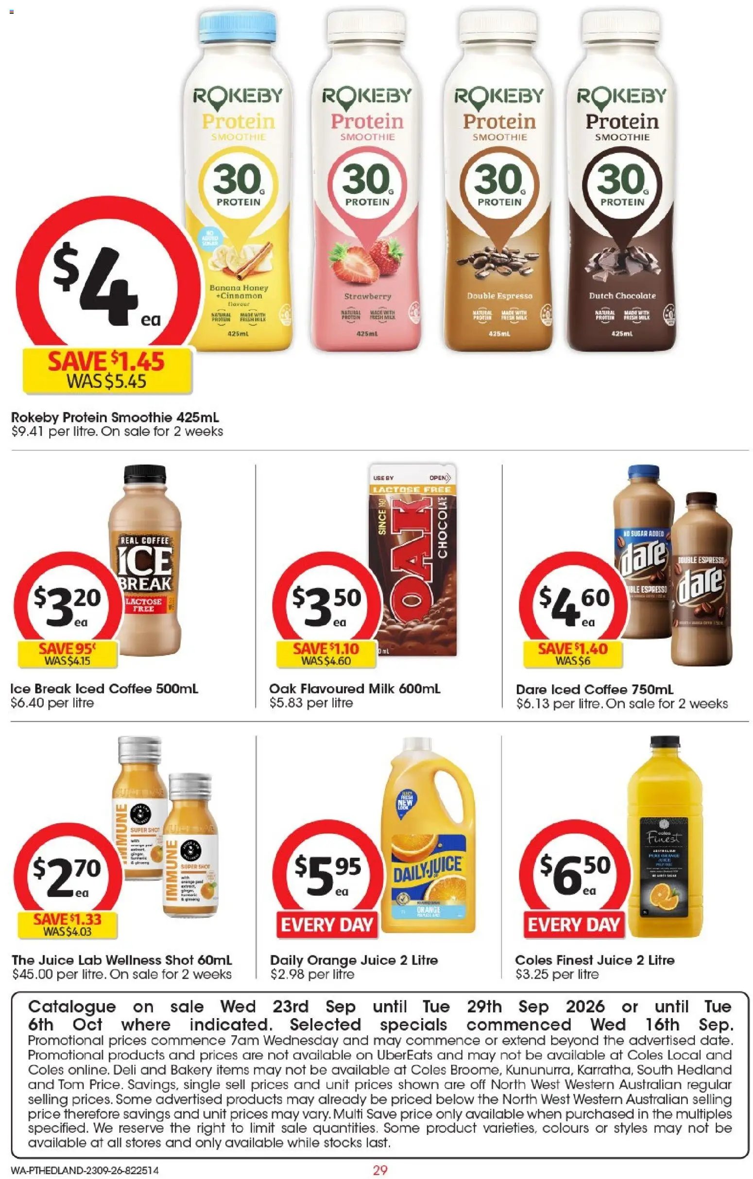 Coles catalogue from 23/09/2026 Coles catalogue This week's WA