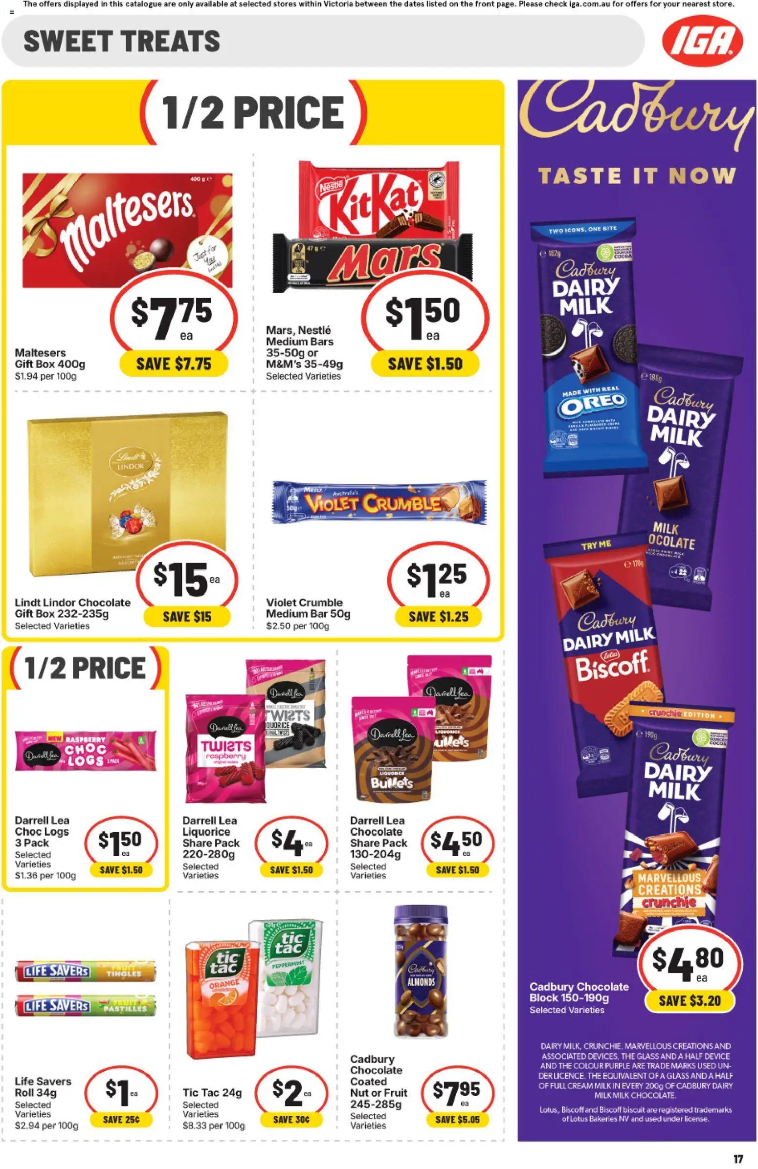 IGA catalogue from 30/09/2026 IGA catalogue