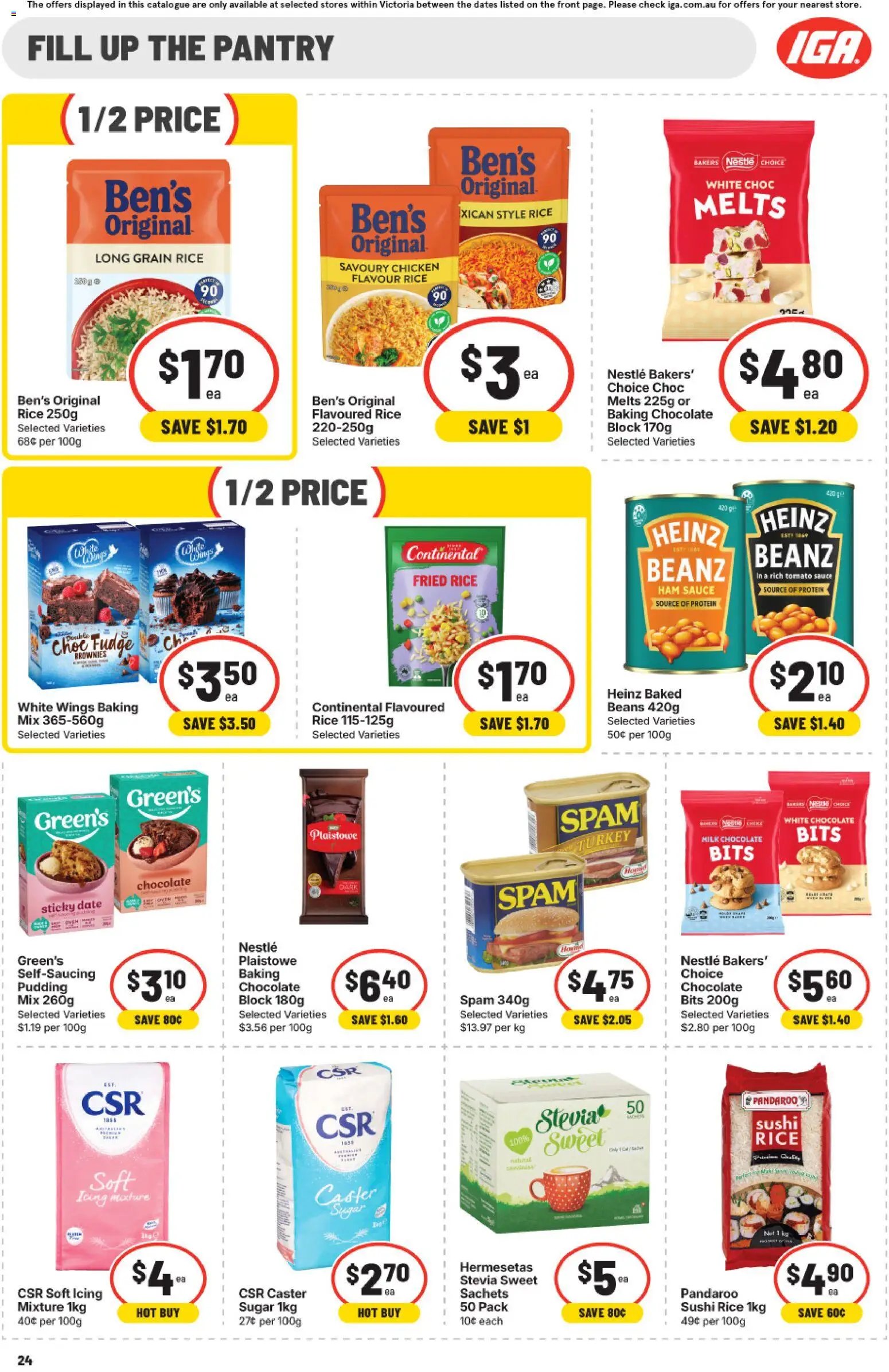 IGA catalogue from 30/09/2026 IGA catalogue