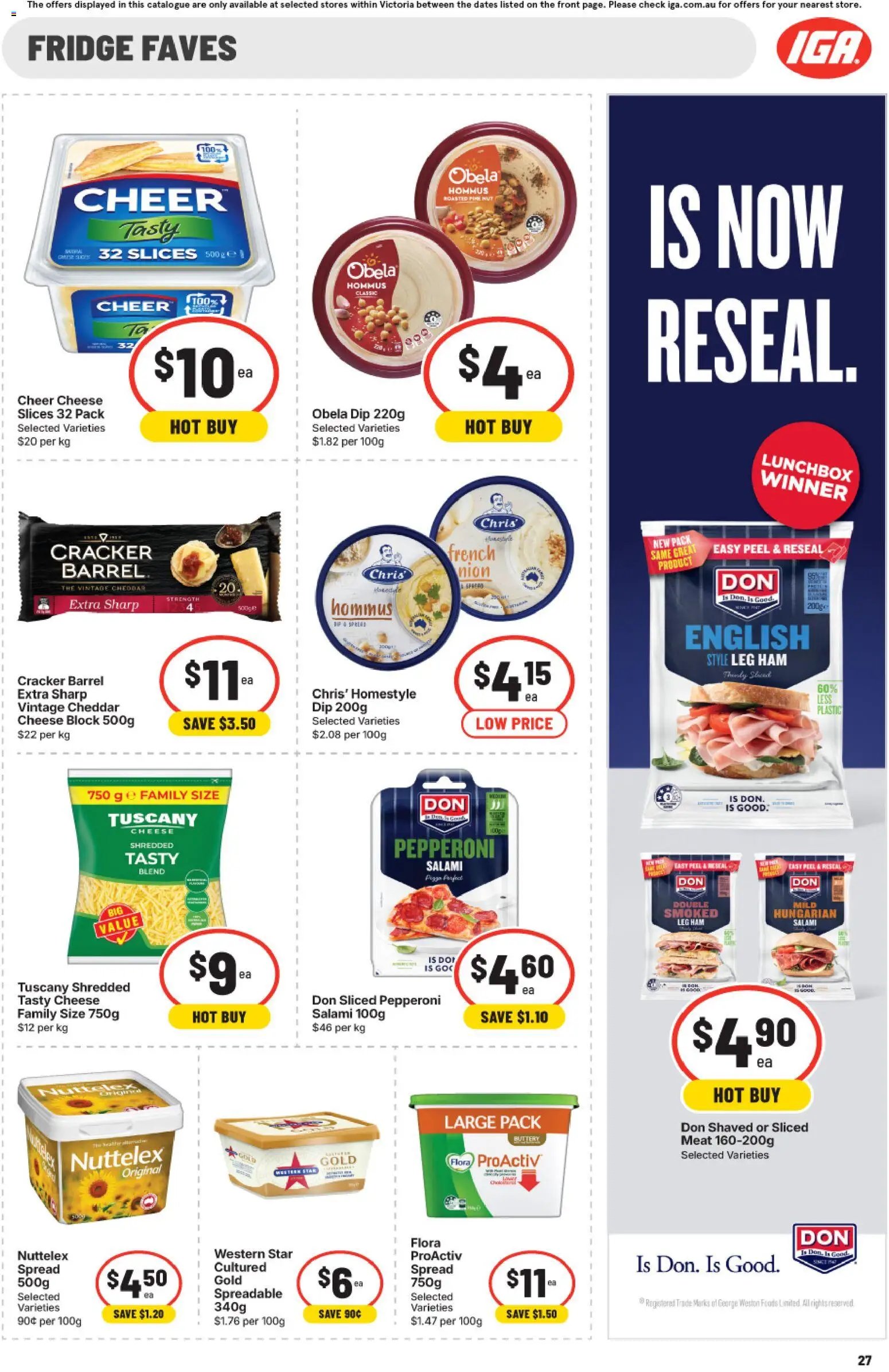 IGA catalogue from 30/09/2026 IGA catalogue