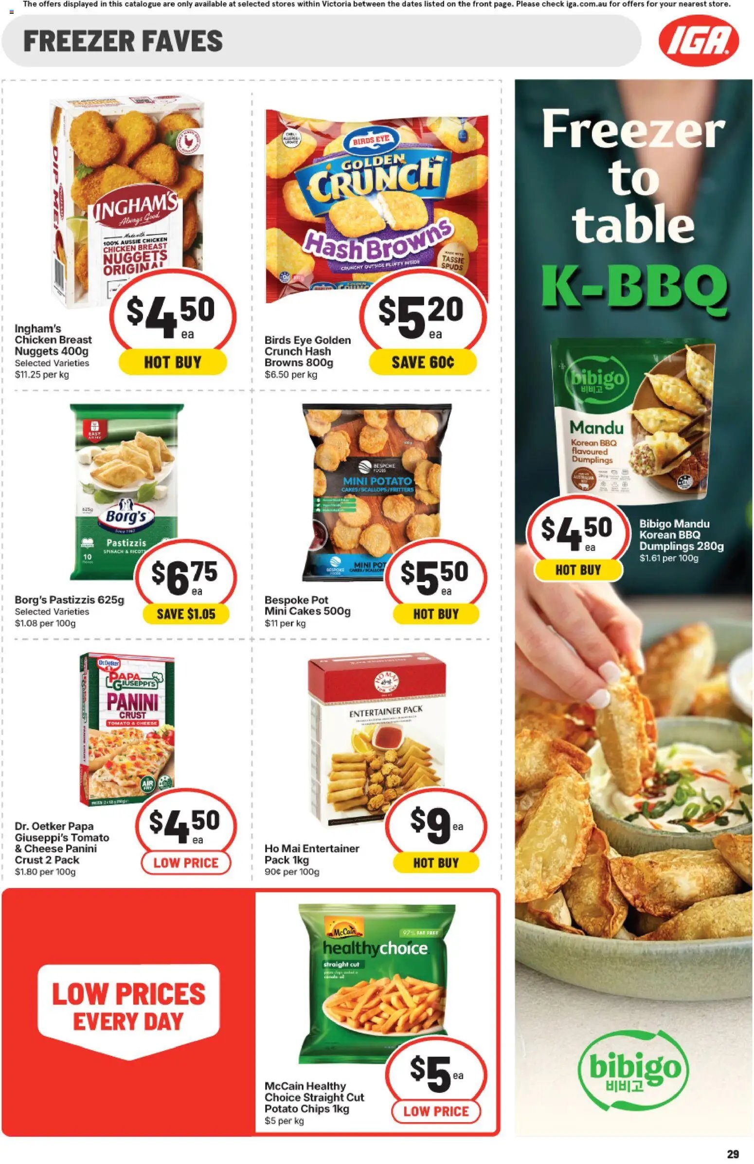 IGA catalogue from 30/09/2026 IGA catalogue