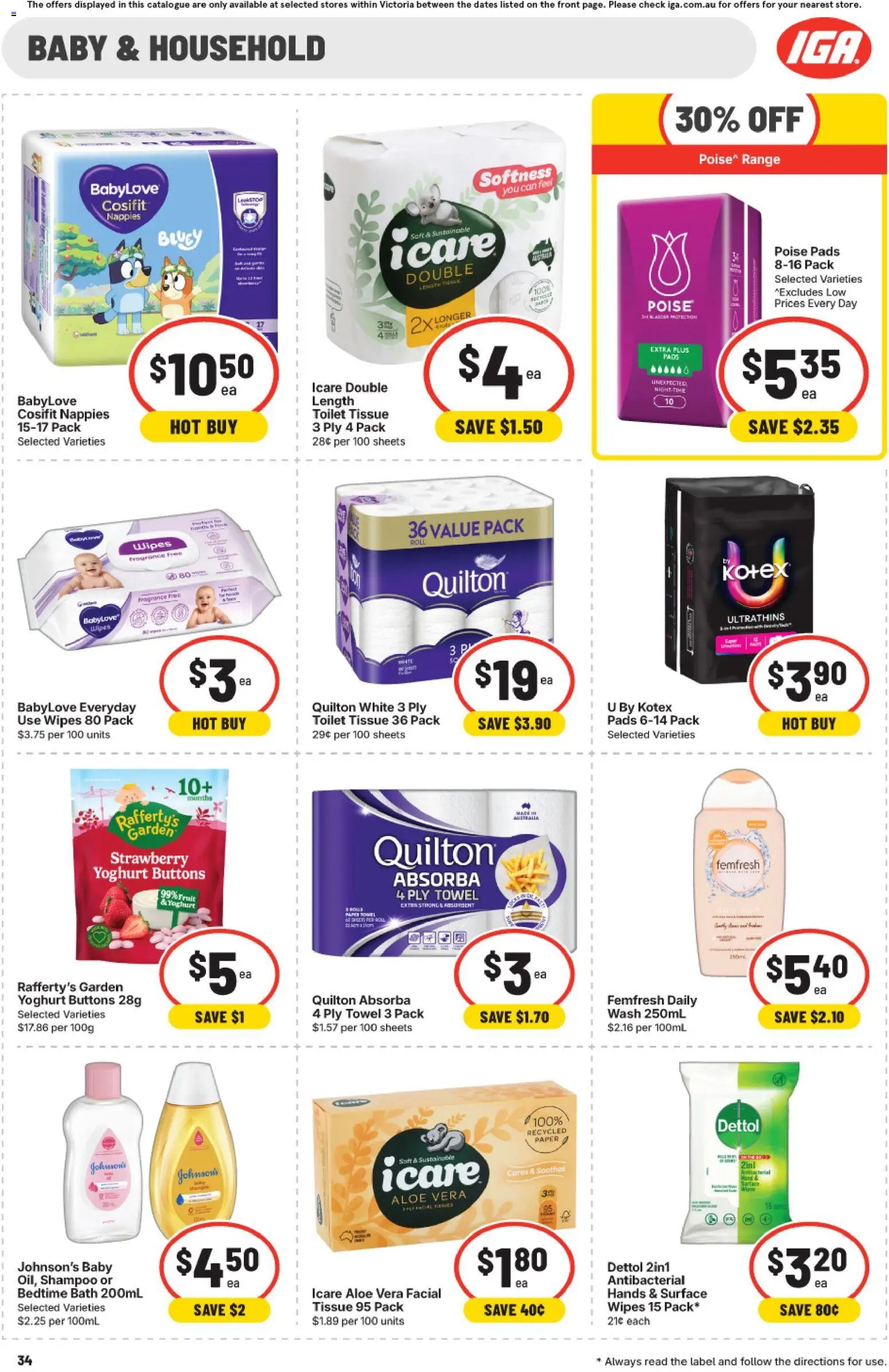 IGA catalogue from 30/09/2026 IGA catalogue