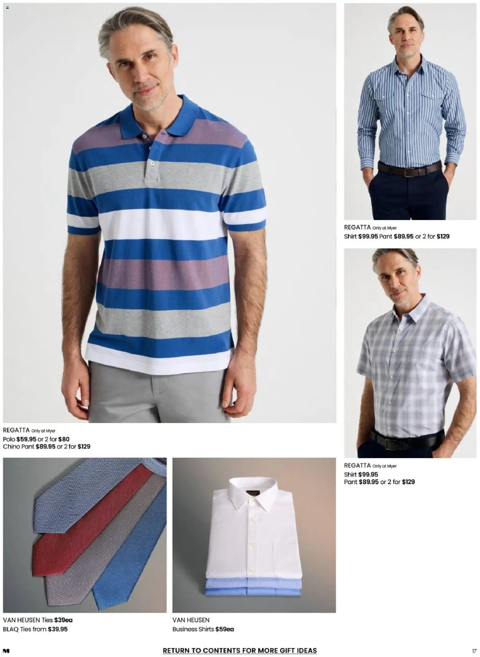 Myer catalogue from 17/08/2026 Myer catalogue Father's Day
