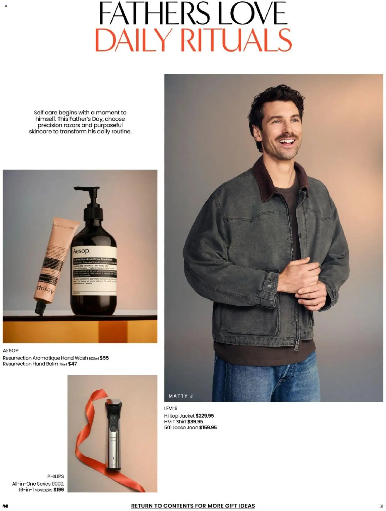 Myer catalogue from 17/08/2026 Myer catalogue Father's Day