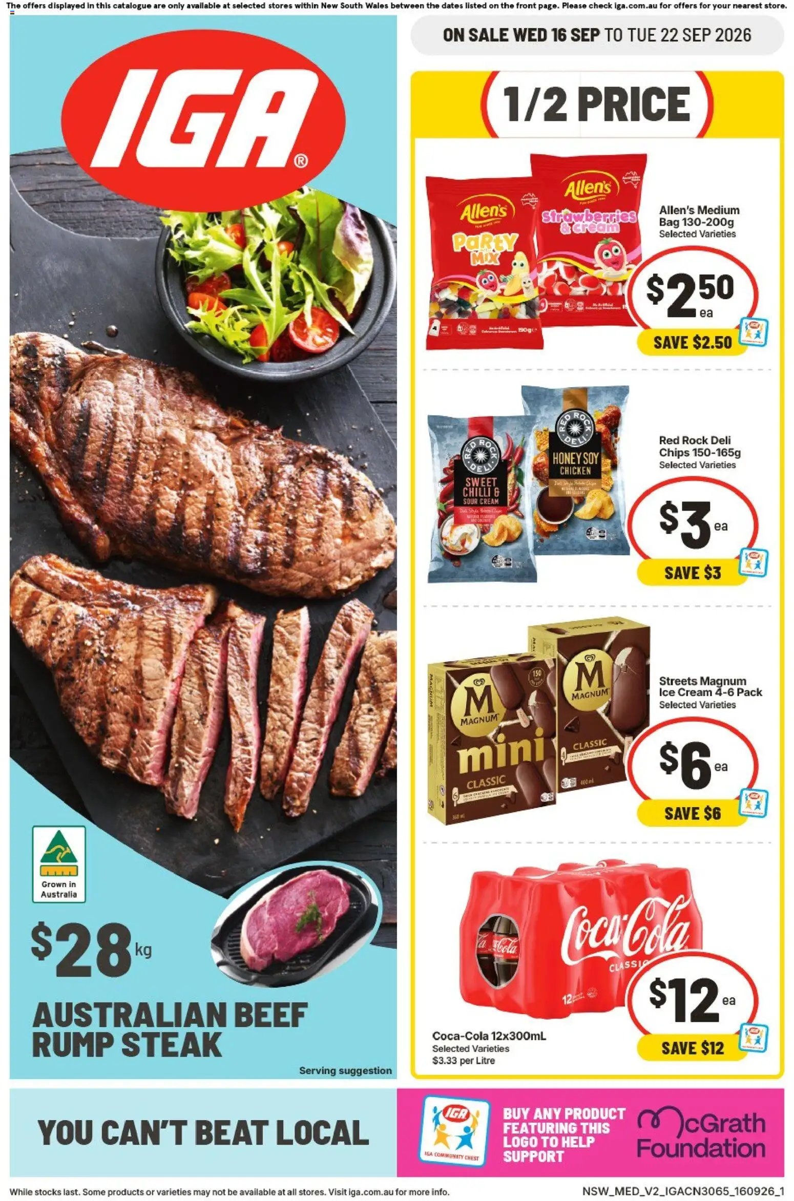 IGA catalogue from 16/09/2026 IGA catalogue Spit Junction