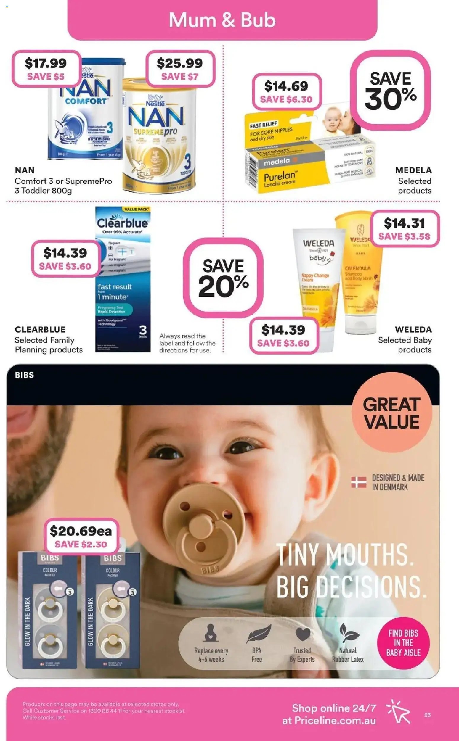 Priceline Pharmacy catalogue from 30/07/2026 Priceline Pharmacy catalogue St Clair