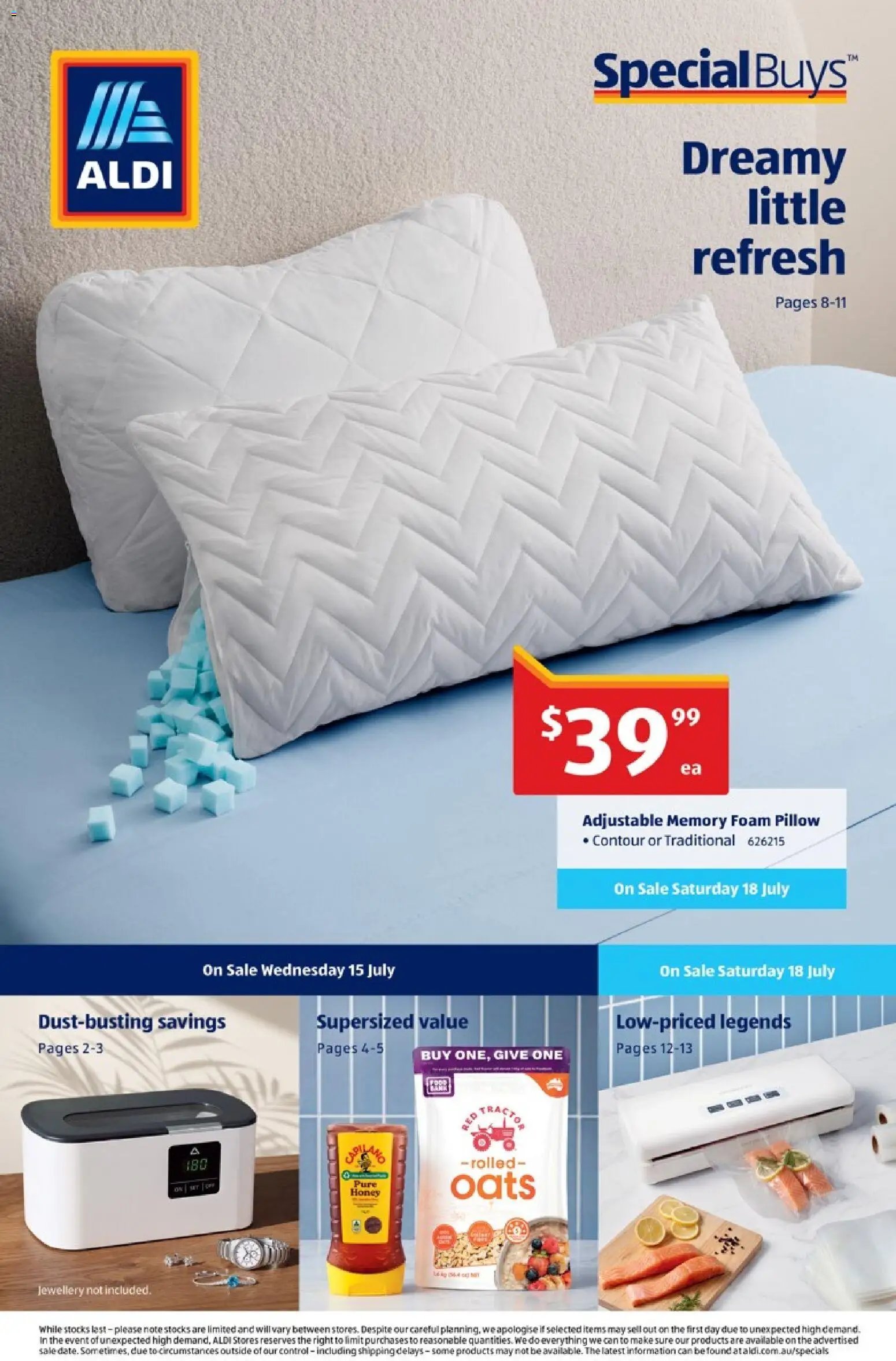 Aldi catalogue from 15/07/2026 Aldi Special Buys