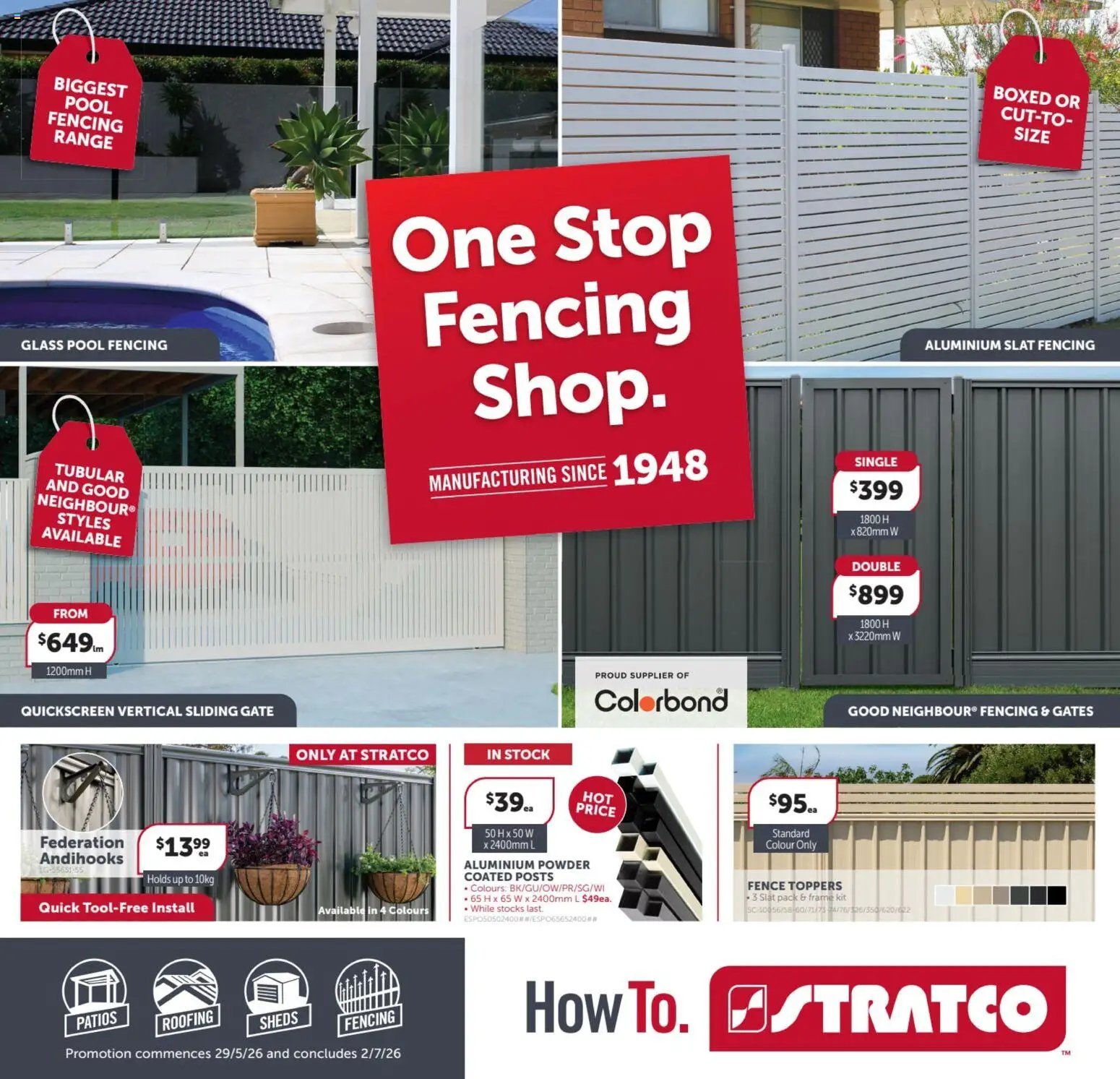 Stratco catalogue from 29/05/2026 Stratco catalogue
