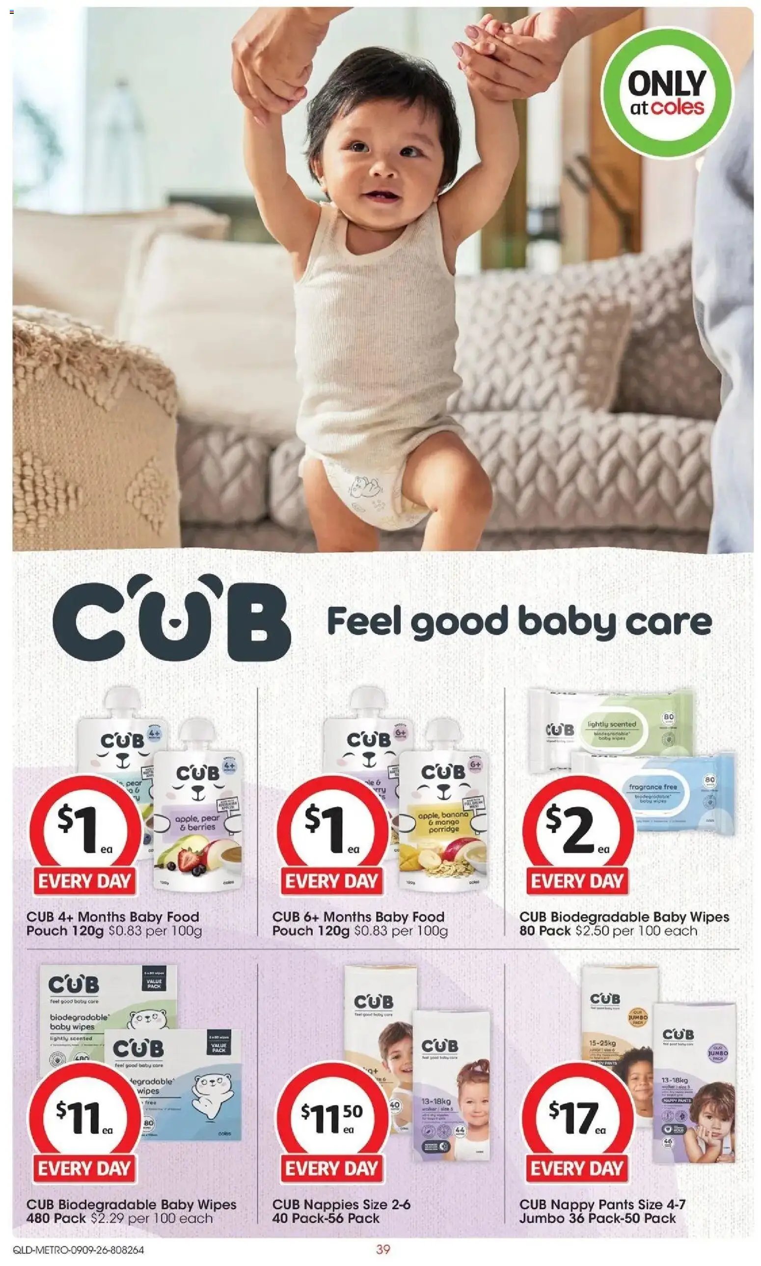 Coles catalogue from 09/09/2026 Coles catalogue QLD North