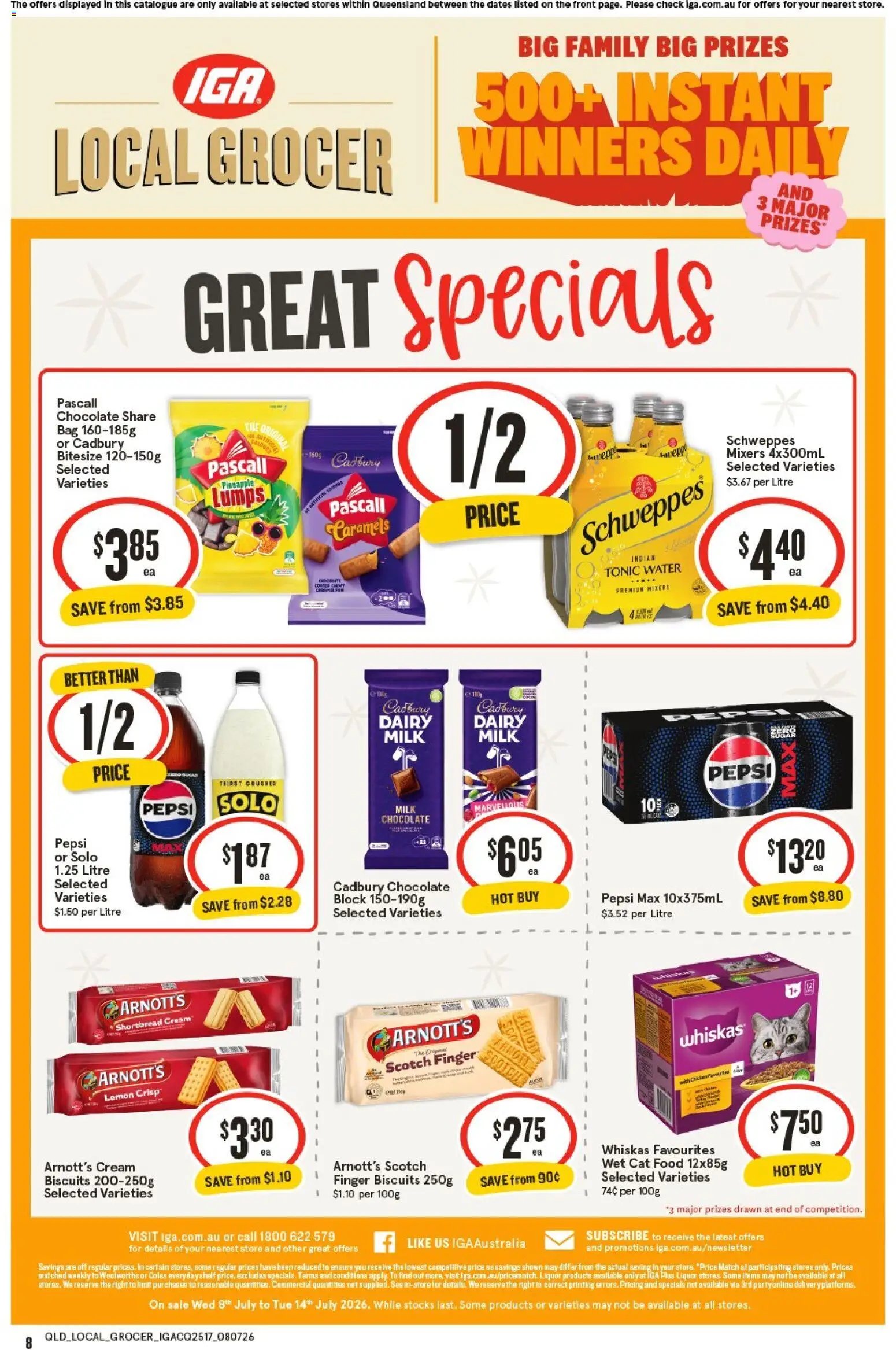 IGA catalogue from 08/07/2026 IGA Local Grocer QLD Local Grocer