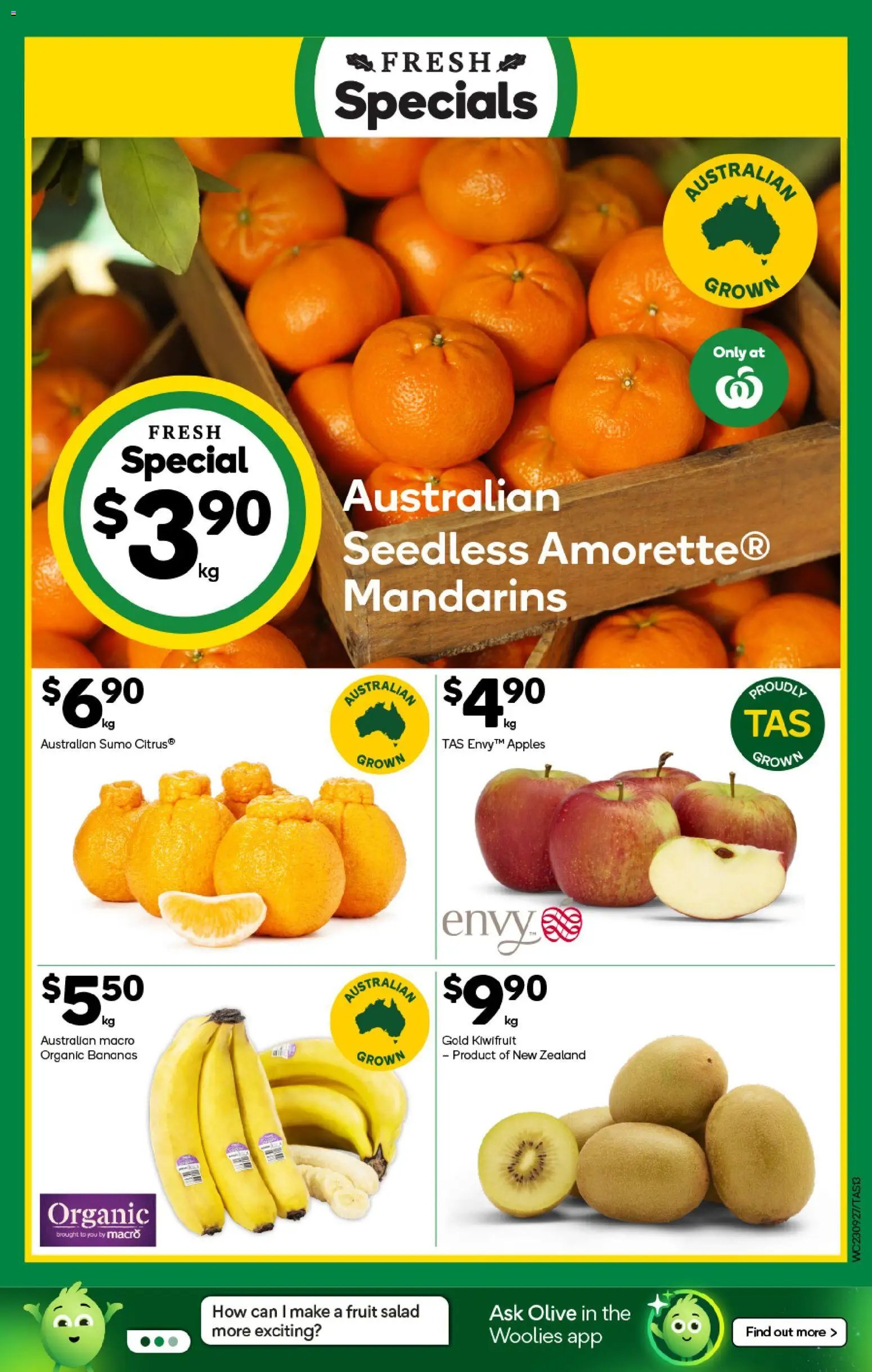 Woolworths catalogue from 23/09/2026 Woolworths catalogue TAS