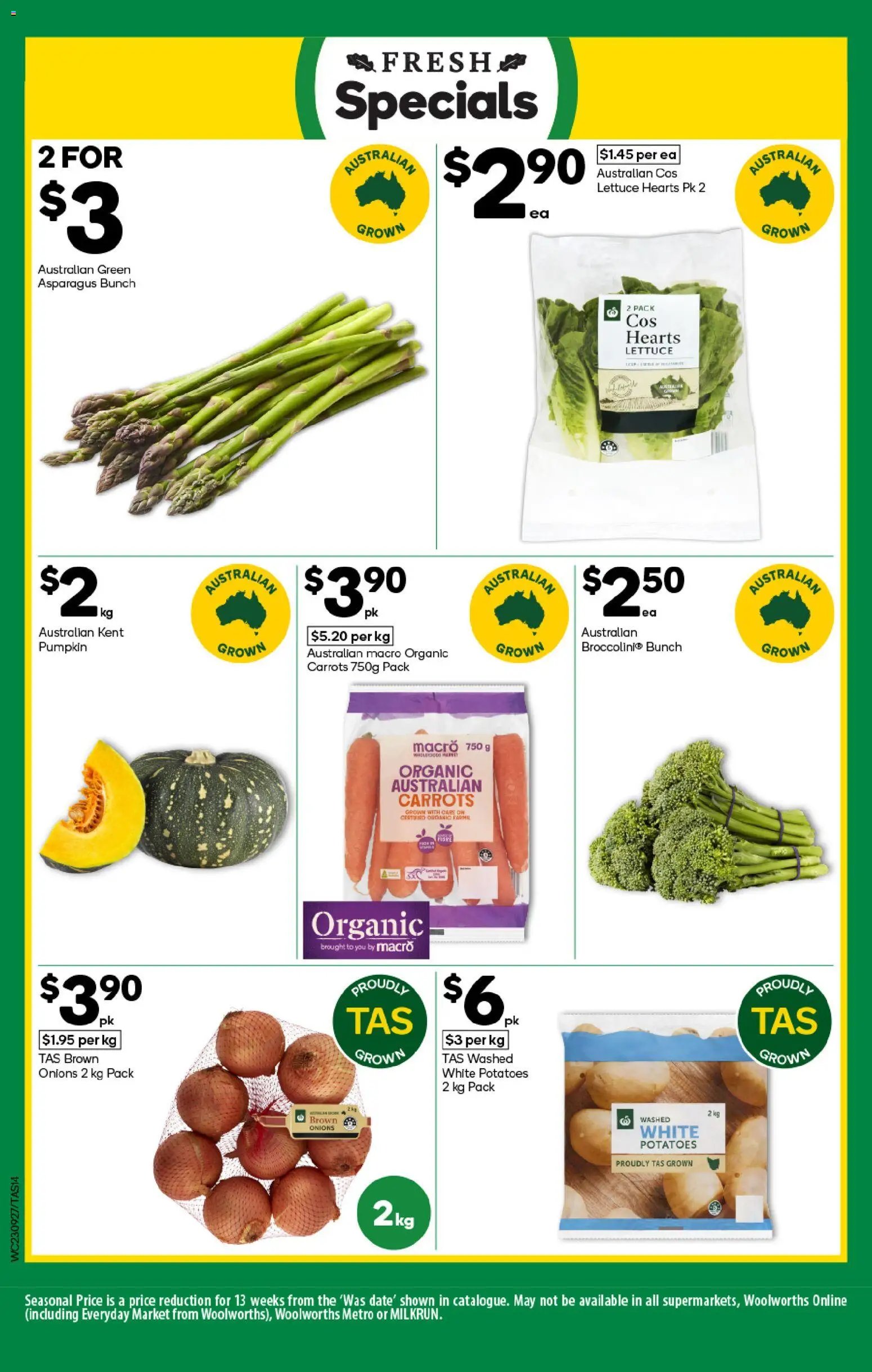 Woolworths catalogue from 23/09/2026 Woolworths catalogue TAS