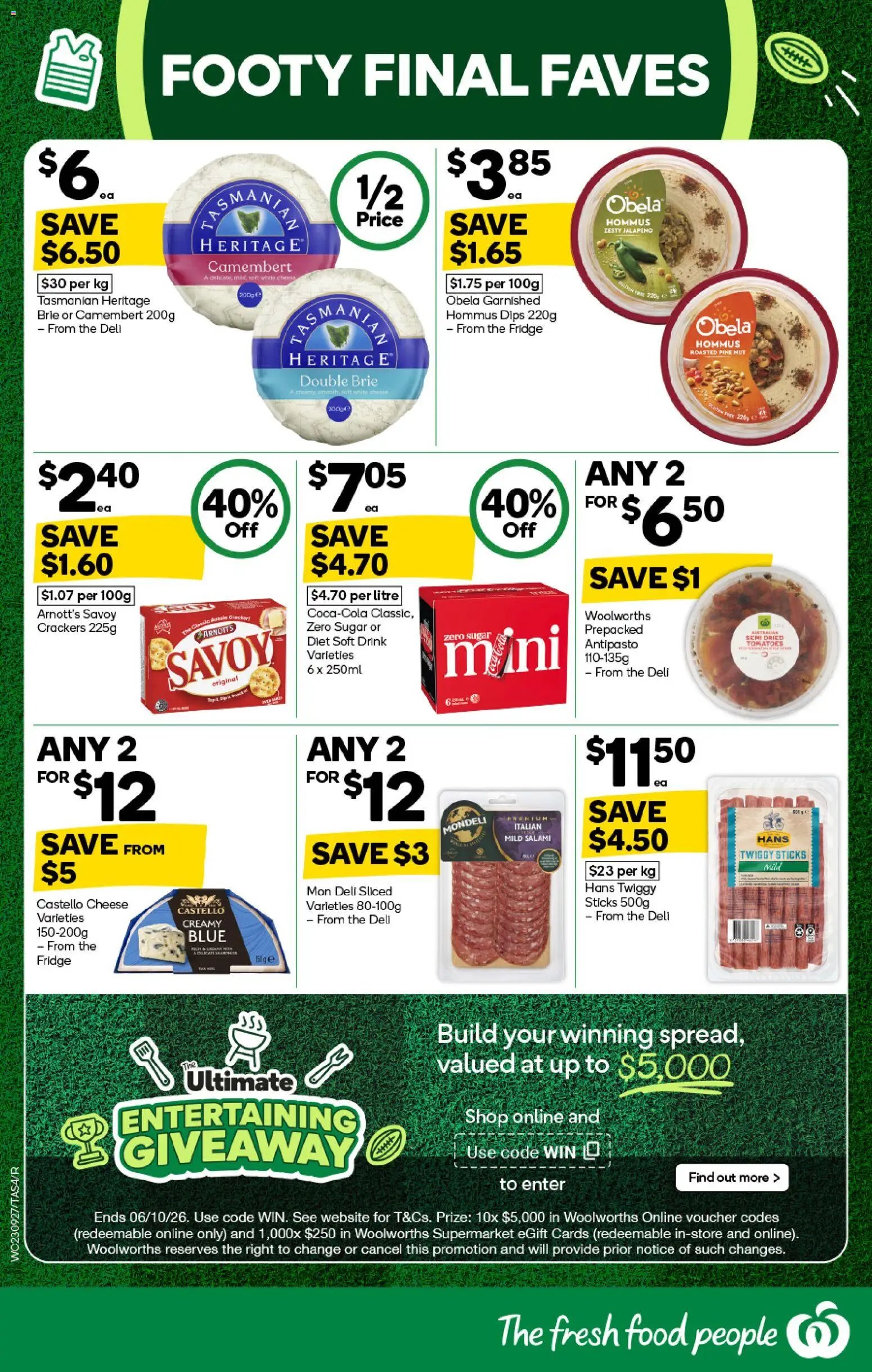 Woolworths catalogue from 23/09/2026 Woolworths catalogue TAS