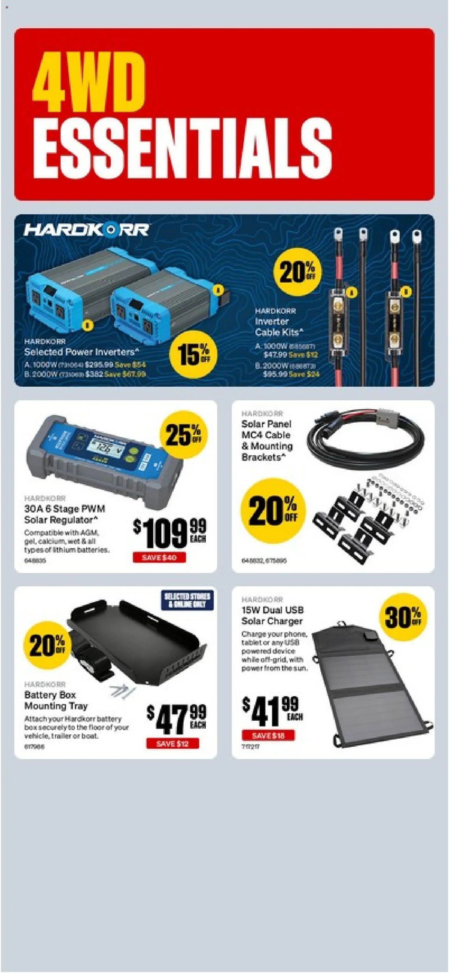 Supercheap Auto catalogue from 22/07/2026 Supercheap Auto catalogue