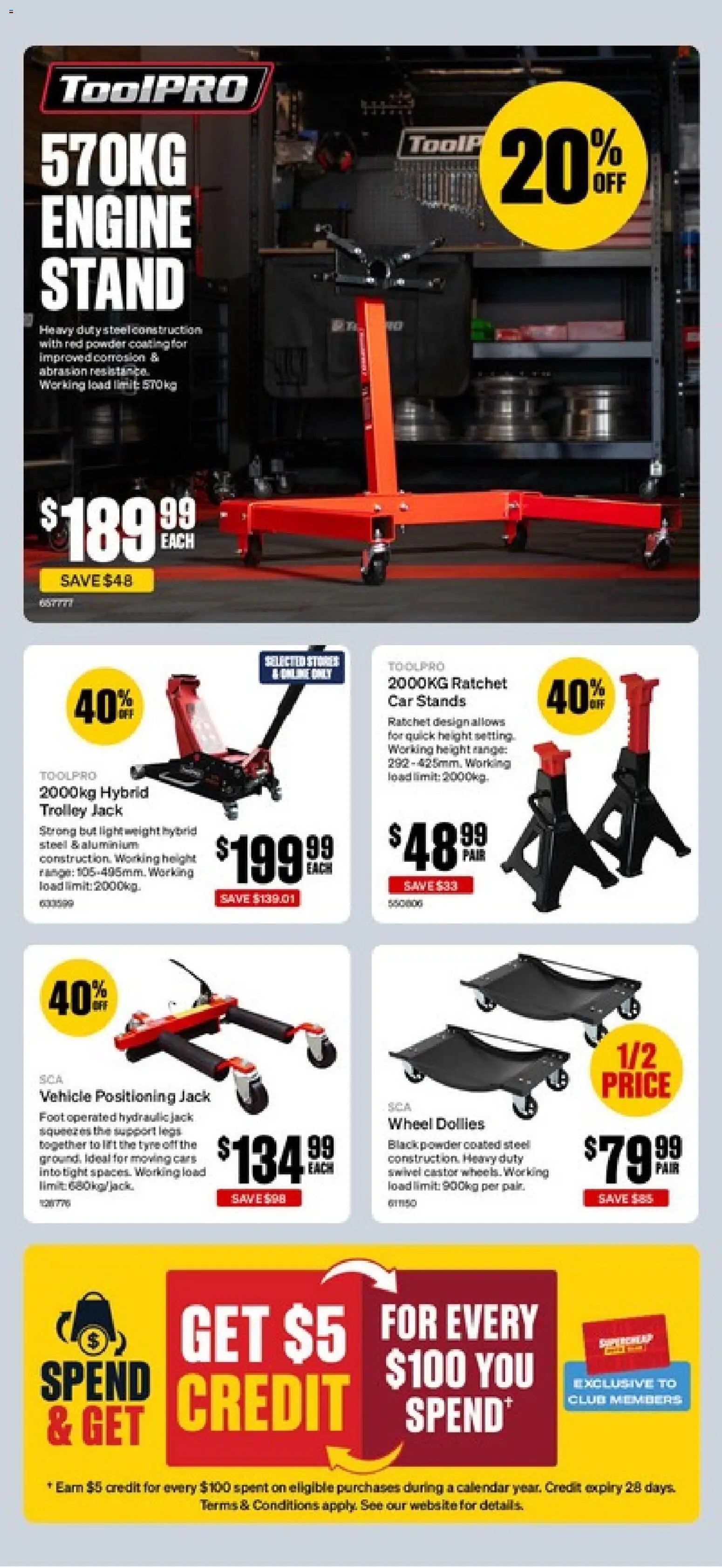 Supercheap Auto catalogue from 22/07/2026 Supercheap Auto catalogue