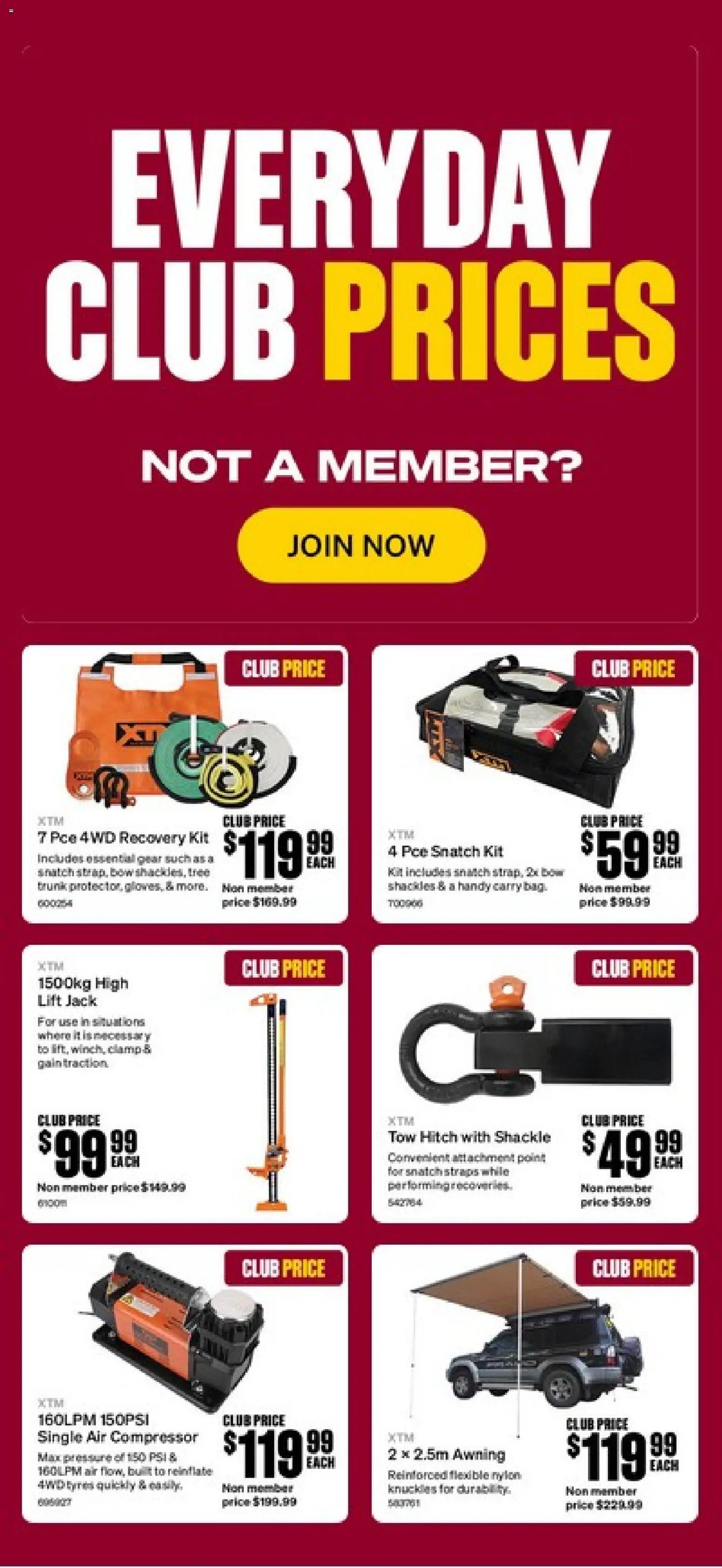 Supercheap Auto catalogue from 22/07/2026 Supercheap Auto catalogue
