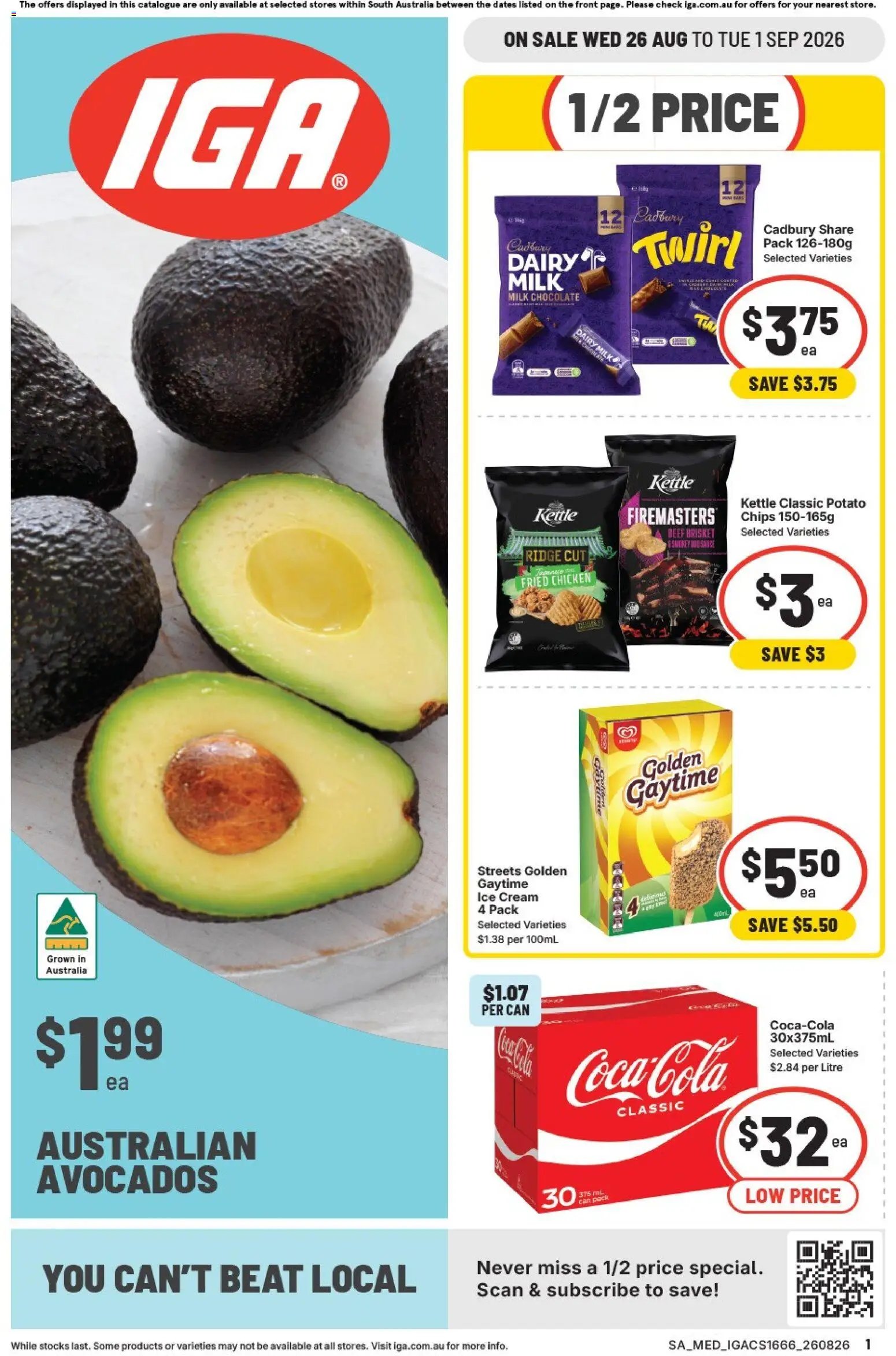 IGA catalogue from 26/08/2026 IGA catalogue Leabrook