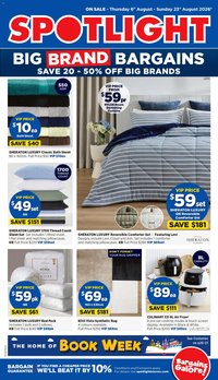 Spotlight catalogue from 06/08/2026 Spotlight BBB