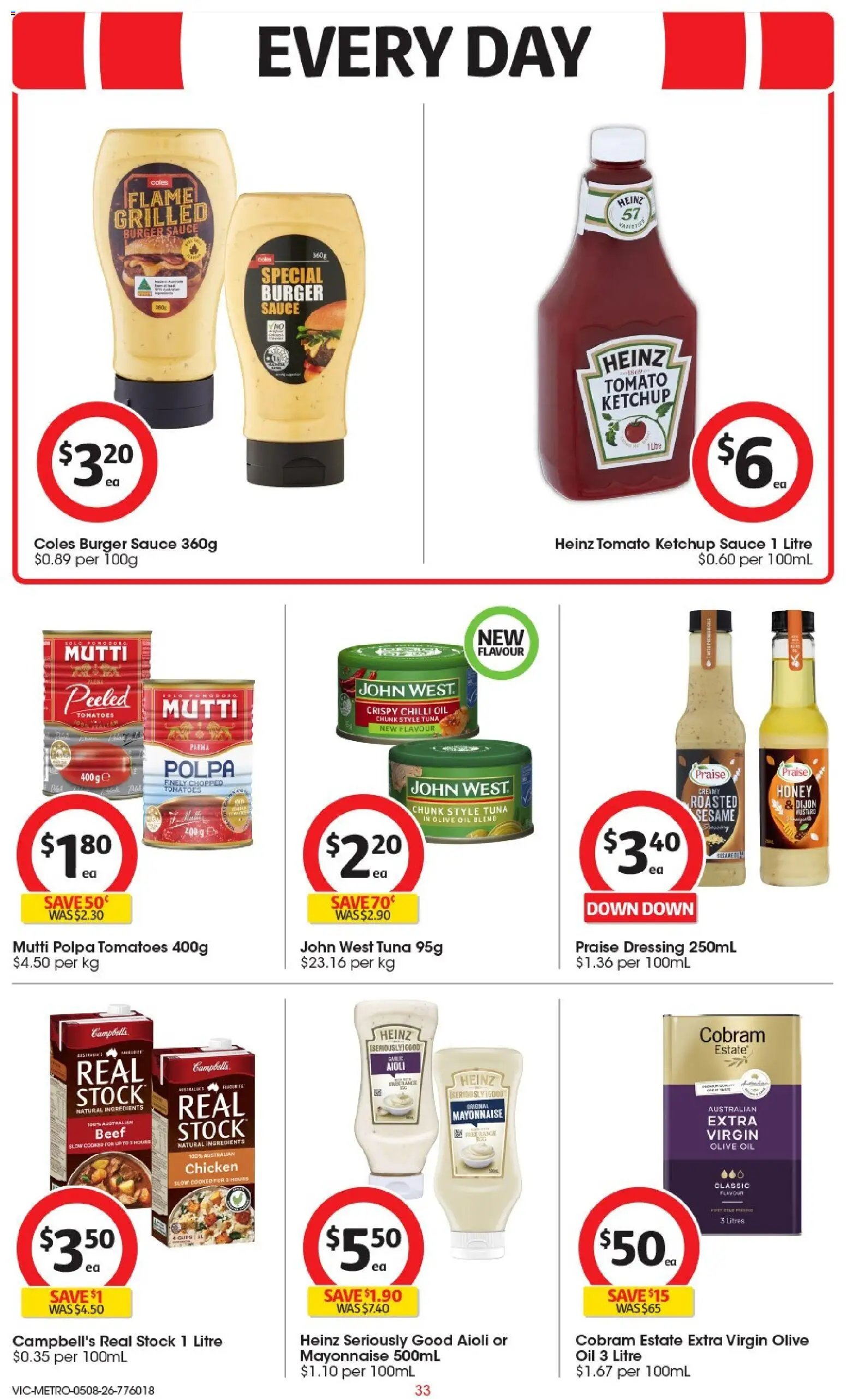 Coles catalogue from 05/08/2026 Coles catalogue VIC