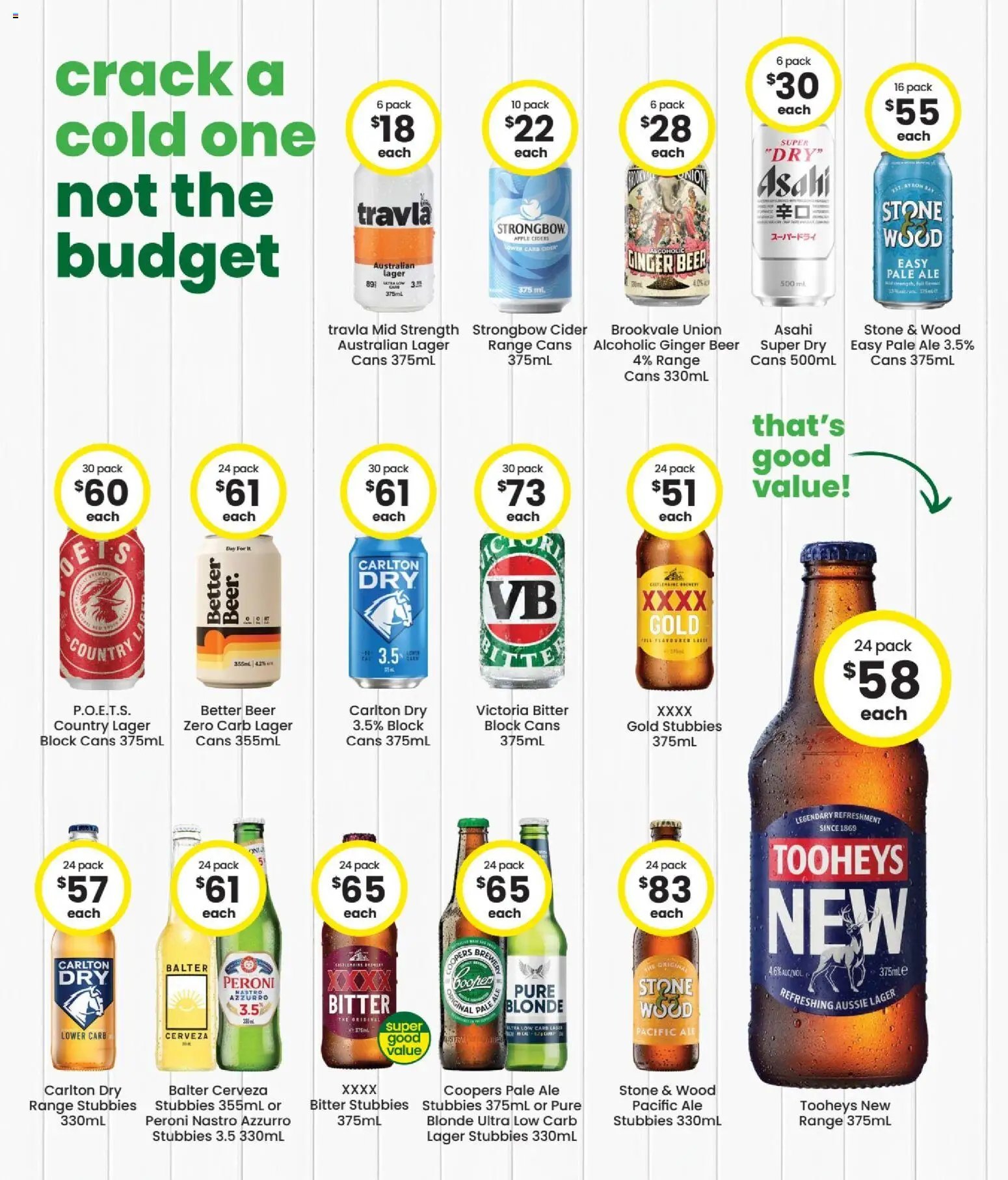 The Bottle-O catalogue from 06/07/2026 The Bottle-O catalogue BUNDABERG