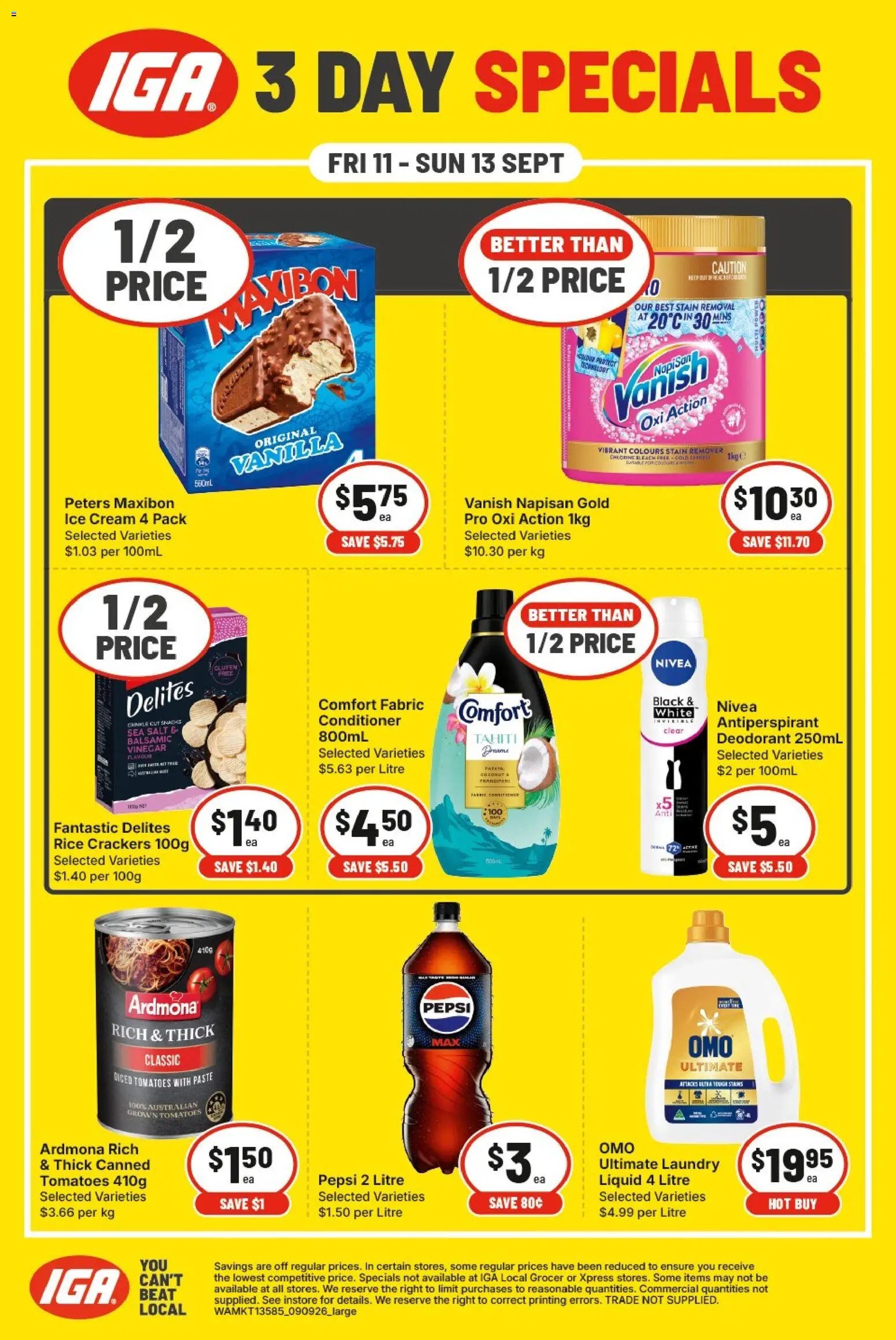 IGA catalogue from 11/09/2026 IGA catalogue Northbridge