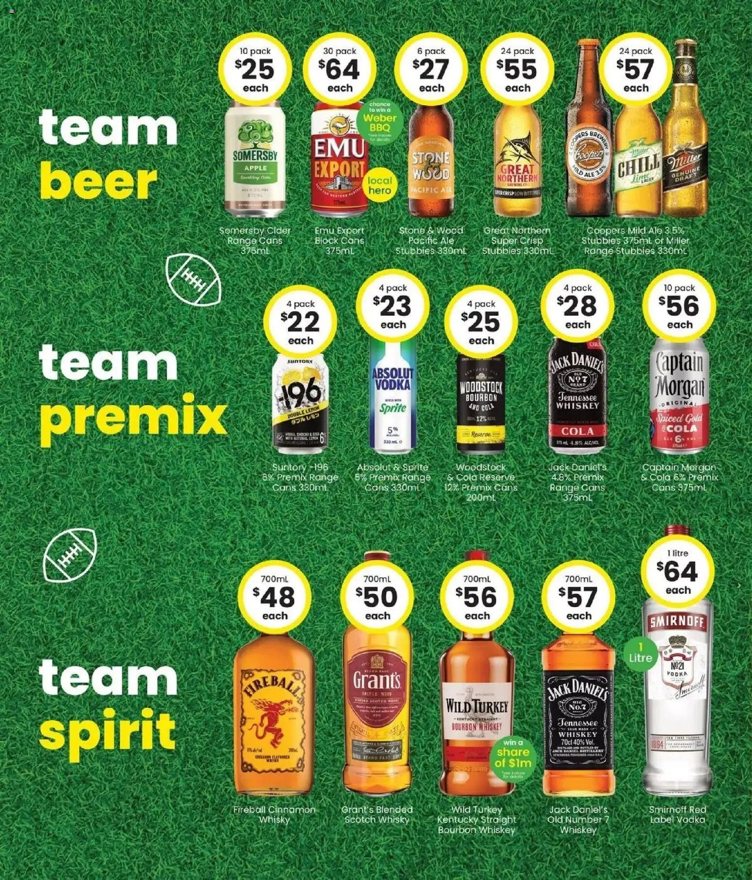 The Bottle-O catalogue from 14/09/2026 Good value booze for good value fans 14/09