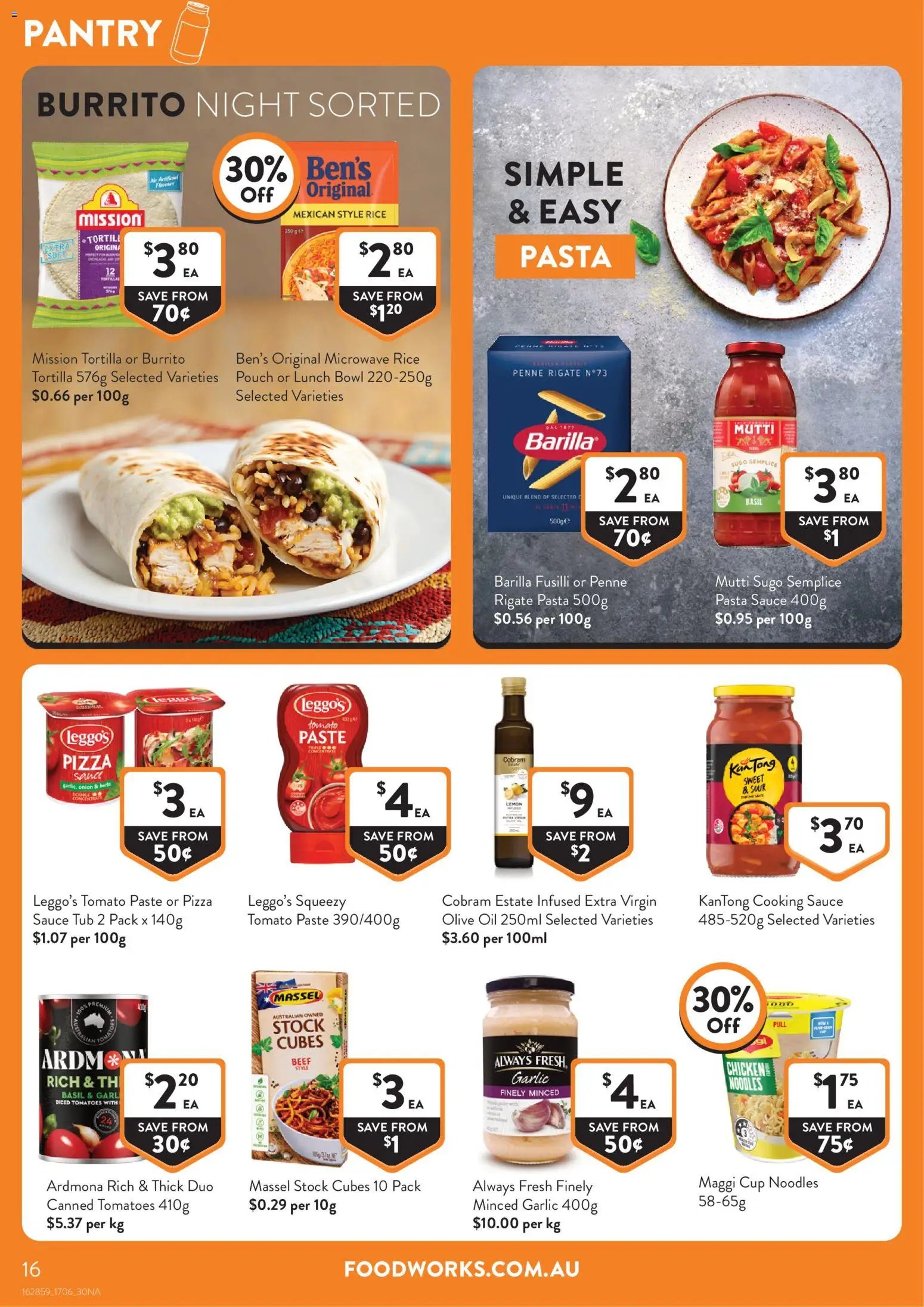 Foodworks catalogue from 17/06/2026 Foodworks catalogue