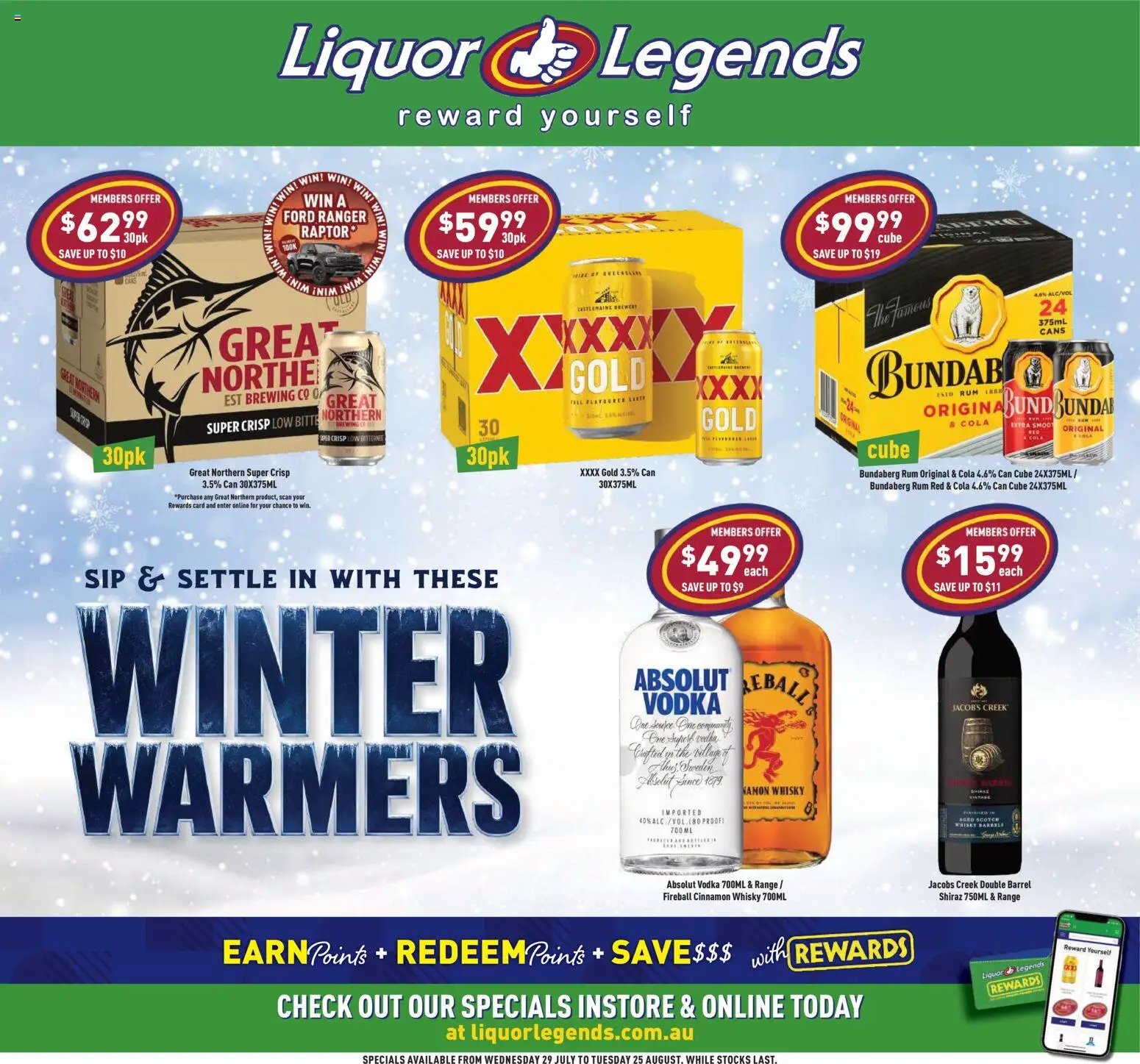 Liquor Legends catalogue from 29/07/2026 Liquor Legends catalogue Capalaba