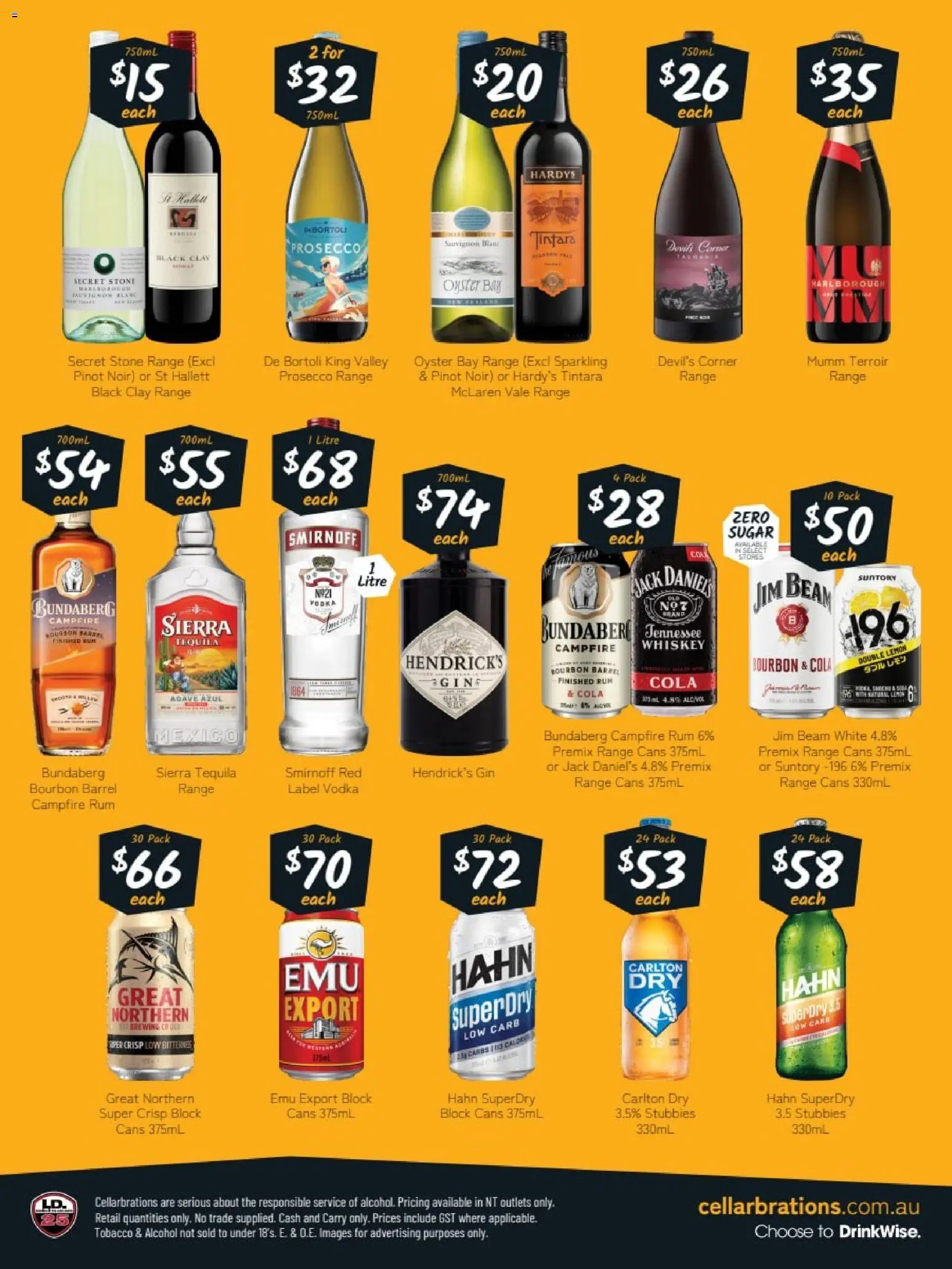 Cellarbrations catalogue from 27/07/2026 Cellarbrations catalogue BERRIMAH