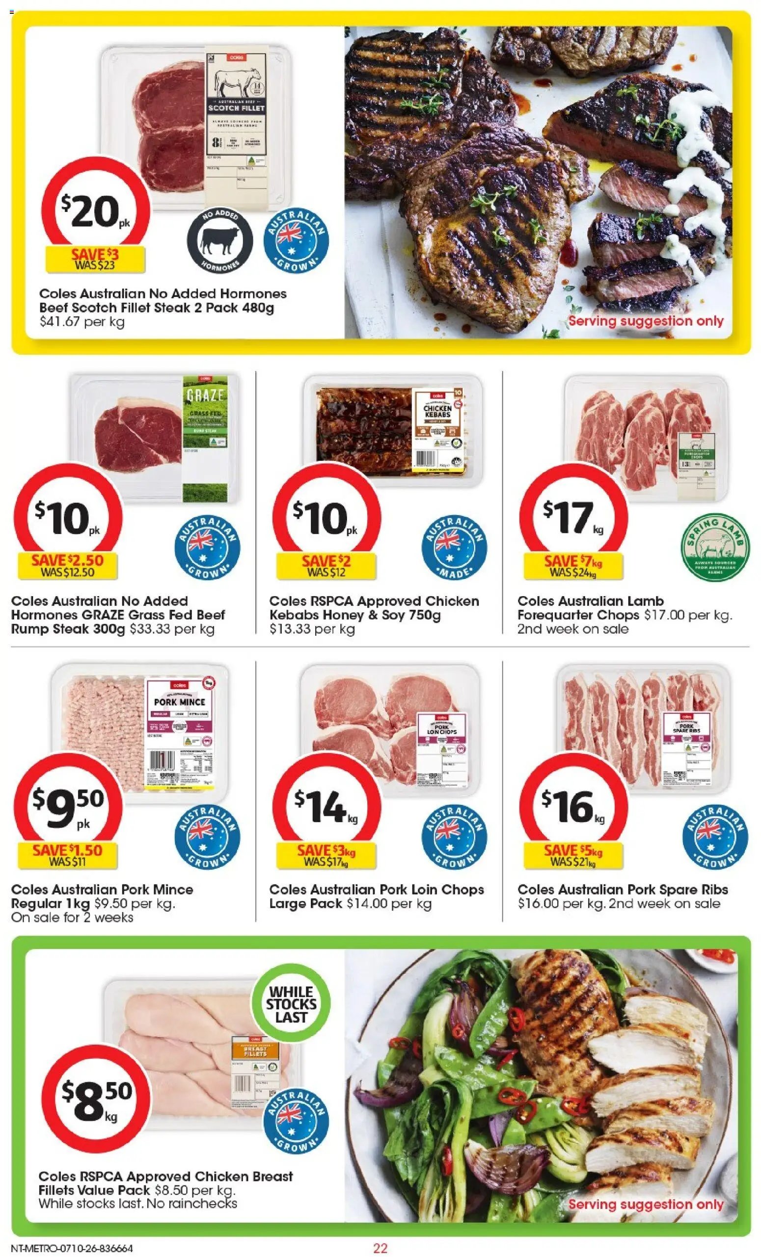 Coles catalogue from 07/10/2026 Coles catalogue NT