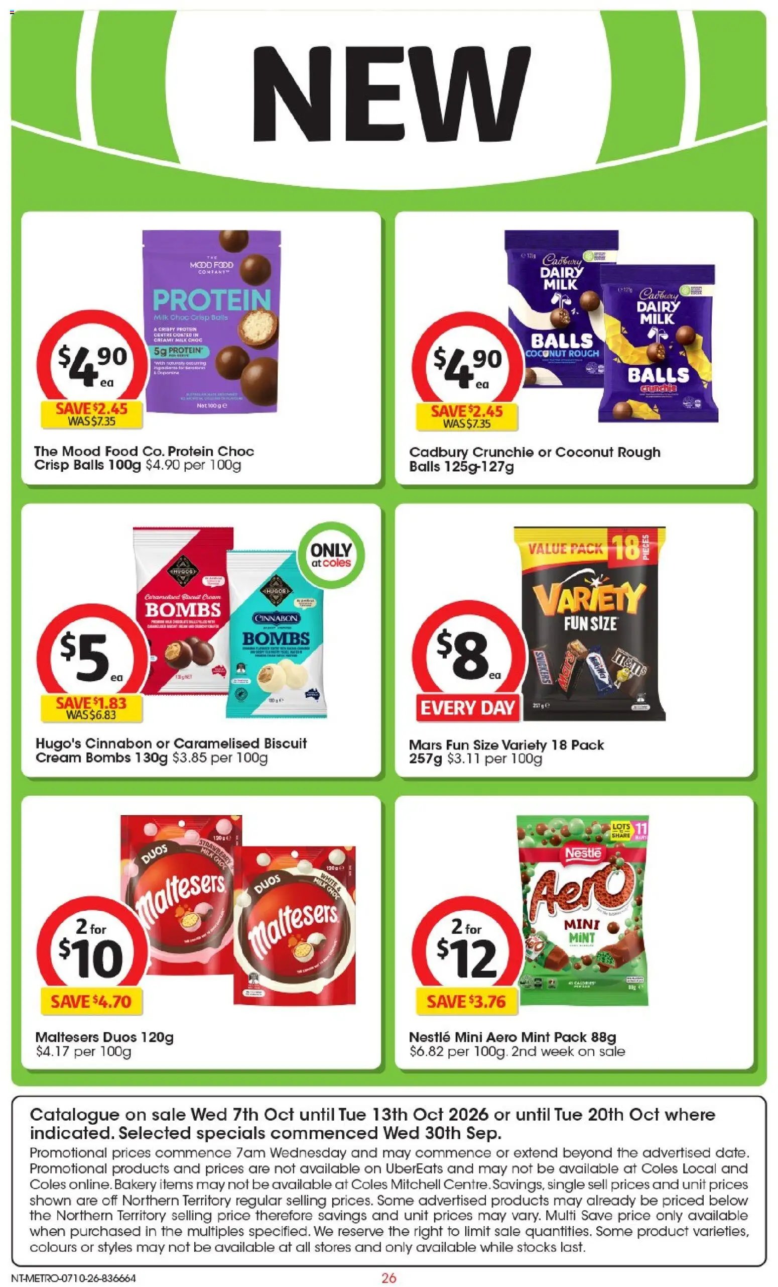 Coles catalogue from 07/10/2026 Coles catalogue NT