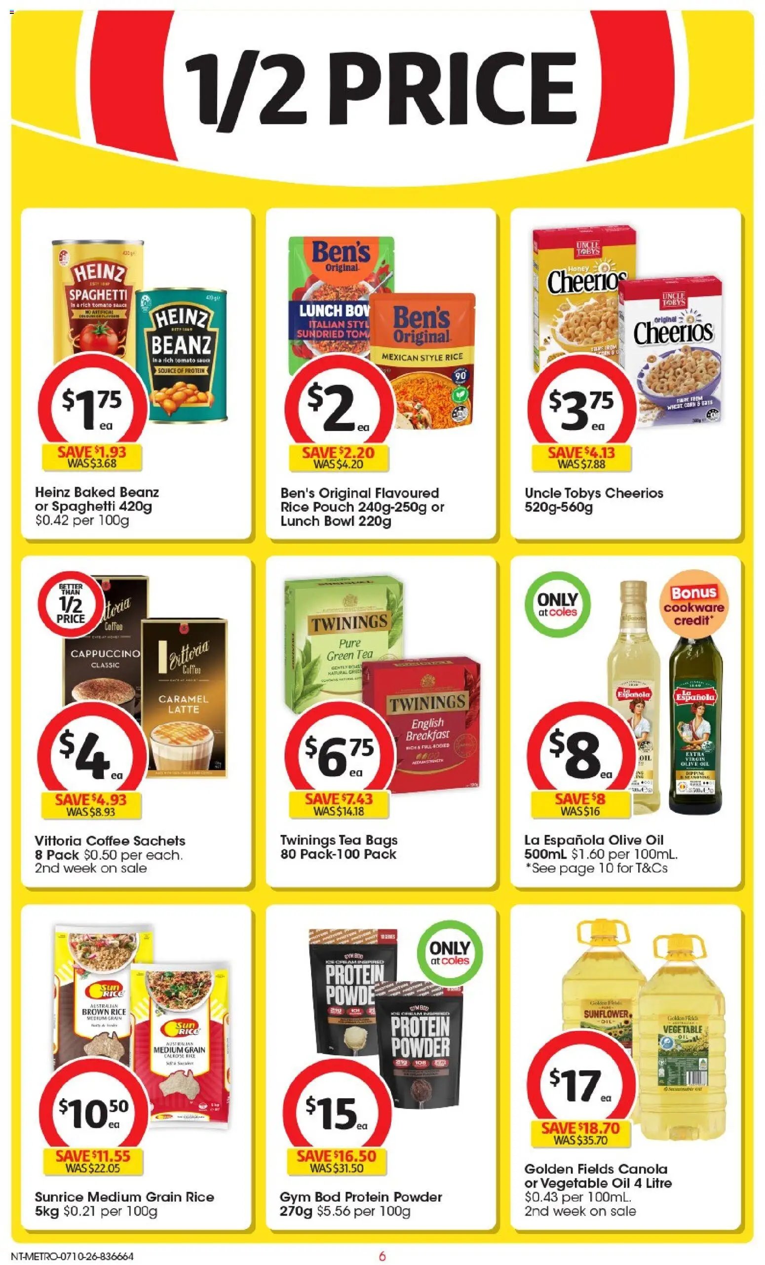 Coles catalogue from 07/10/2026 Coles catalogue NT