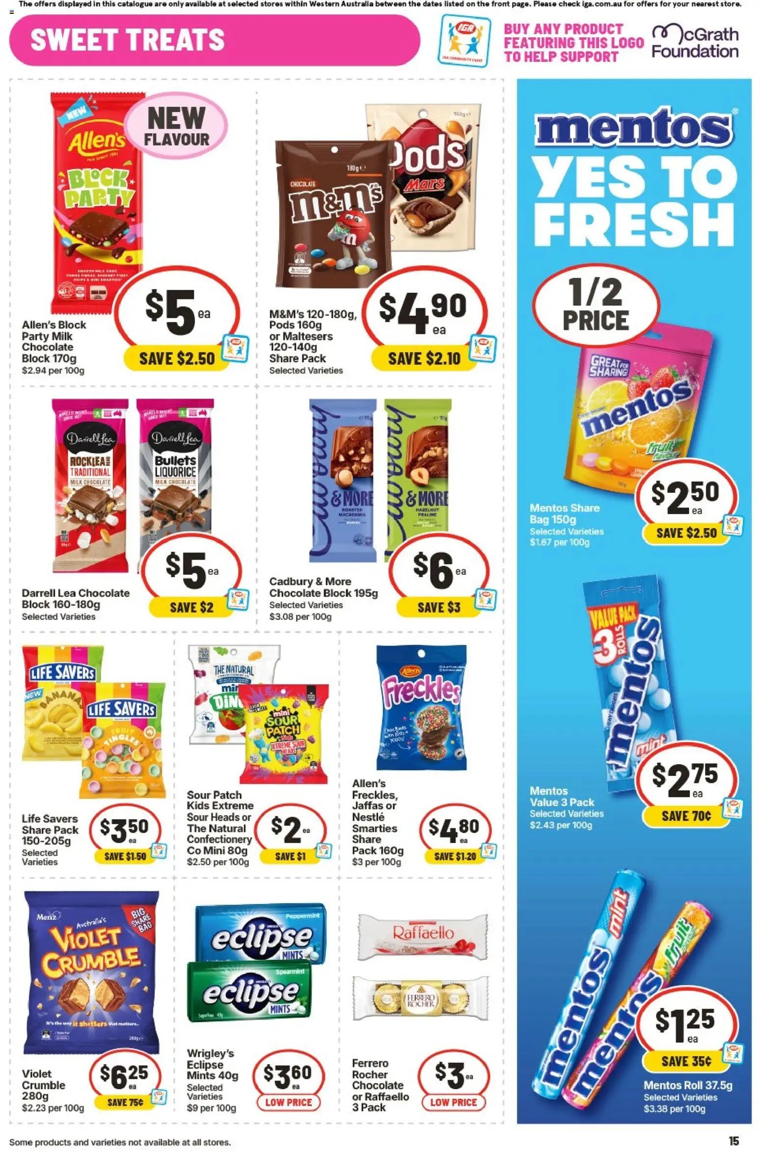 IGA catalogue from 09/09/2026 IGA catalogue Claremont