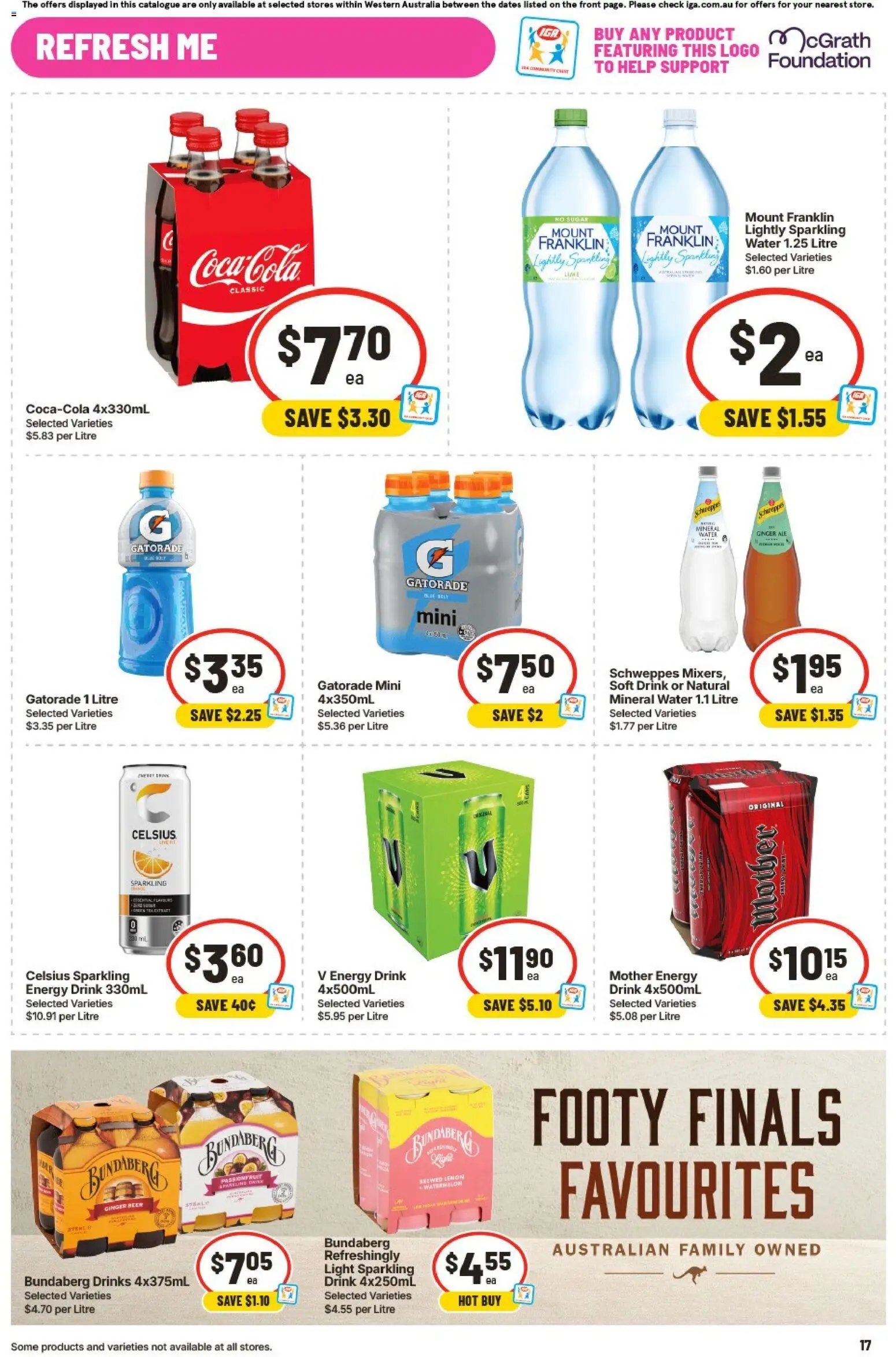 IGA catalogue from 09/09/2026 IGA catalogue Claremont