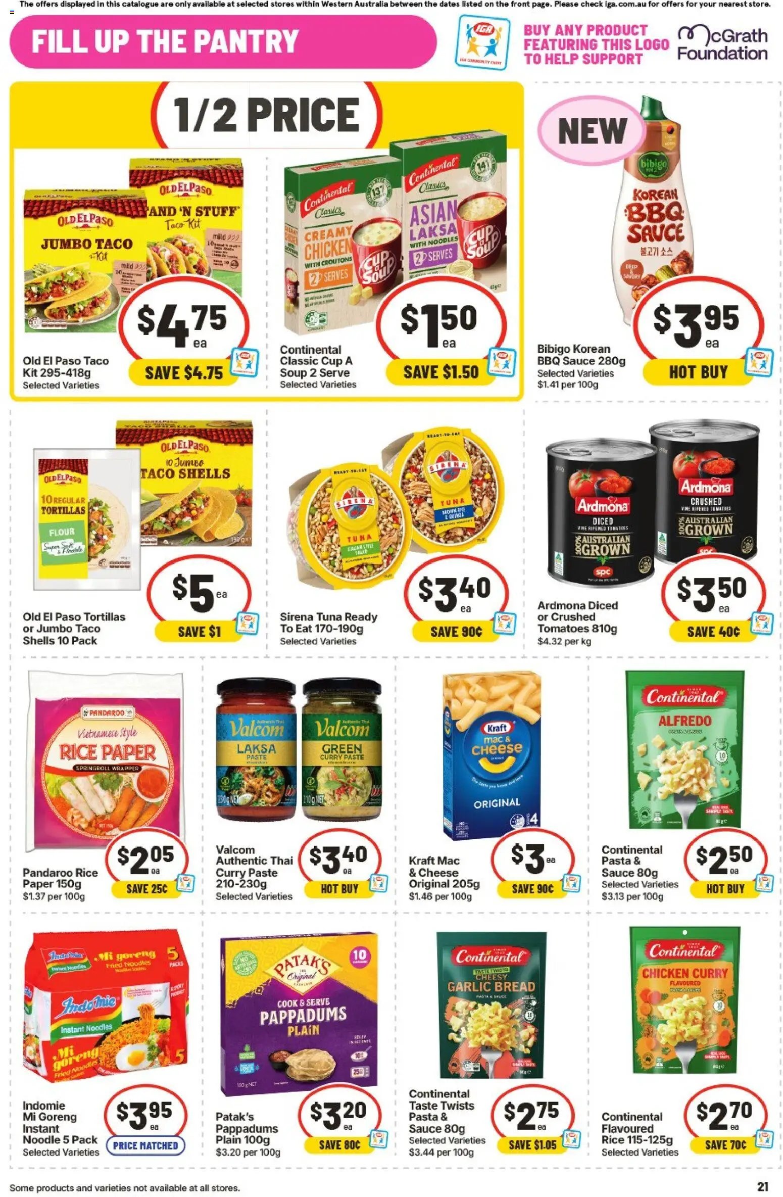 IGA catalogue from 09/09/2026 IGA catalogue Claremont