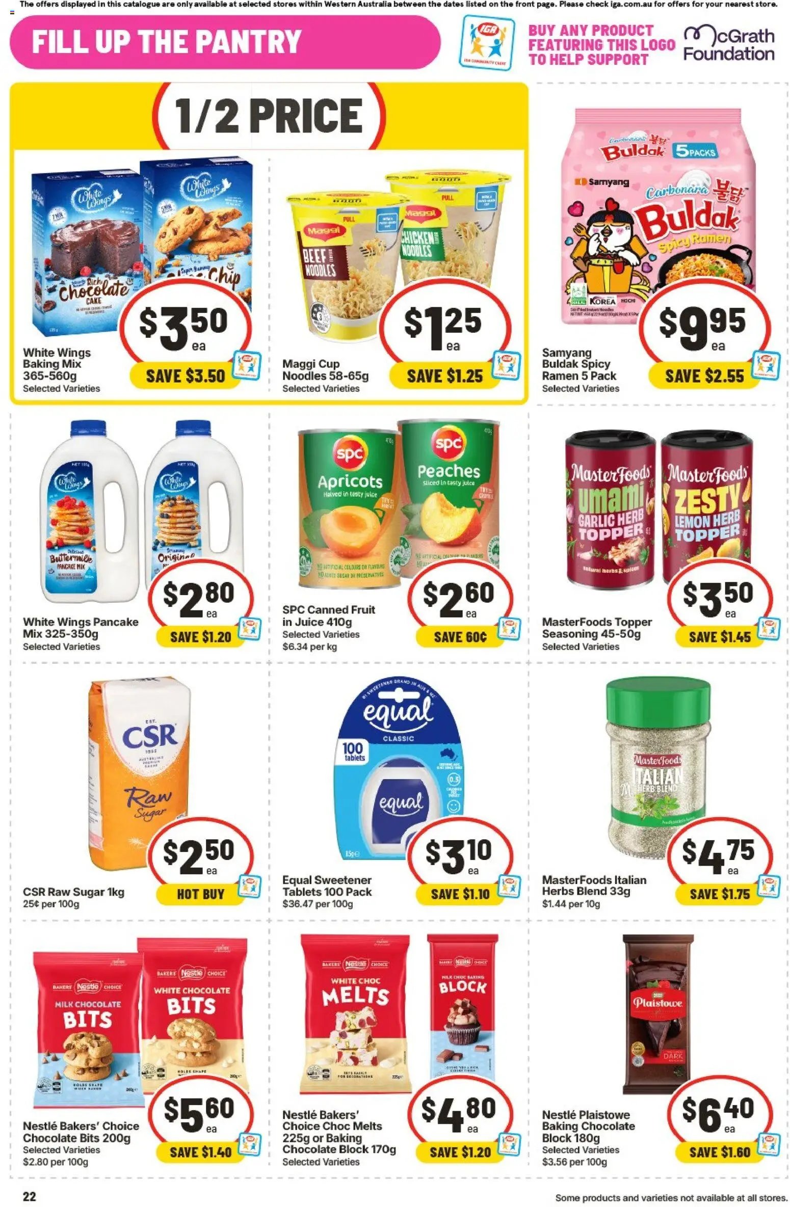 IGA catalogue from 09/09/2026 IGA catalogue Claremont