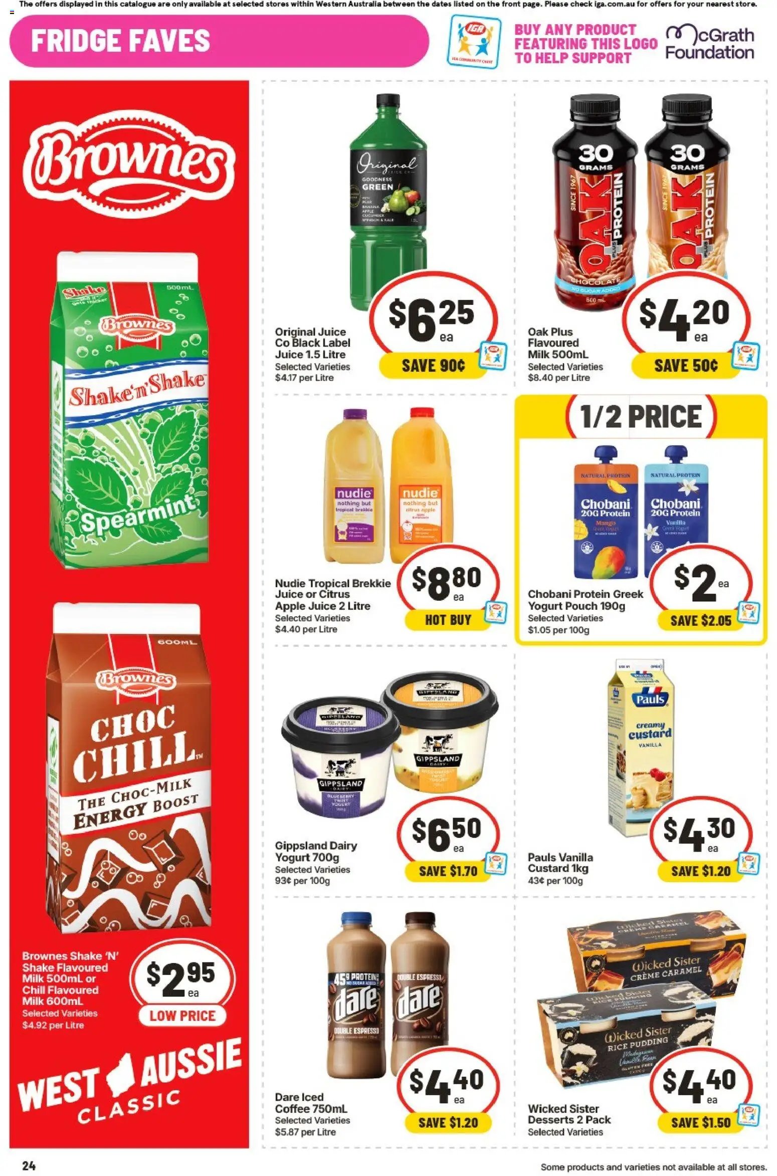 IGA catalogue from 09/09/2026 IGA catalogue Claremont