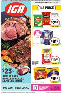 IGA catalogue from 09/09/2026 IGA catalogue Claremont
