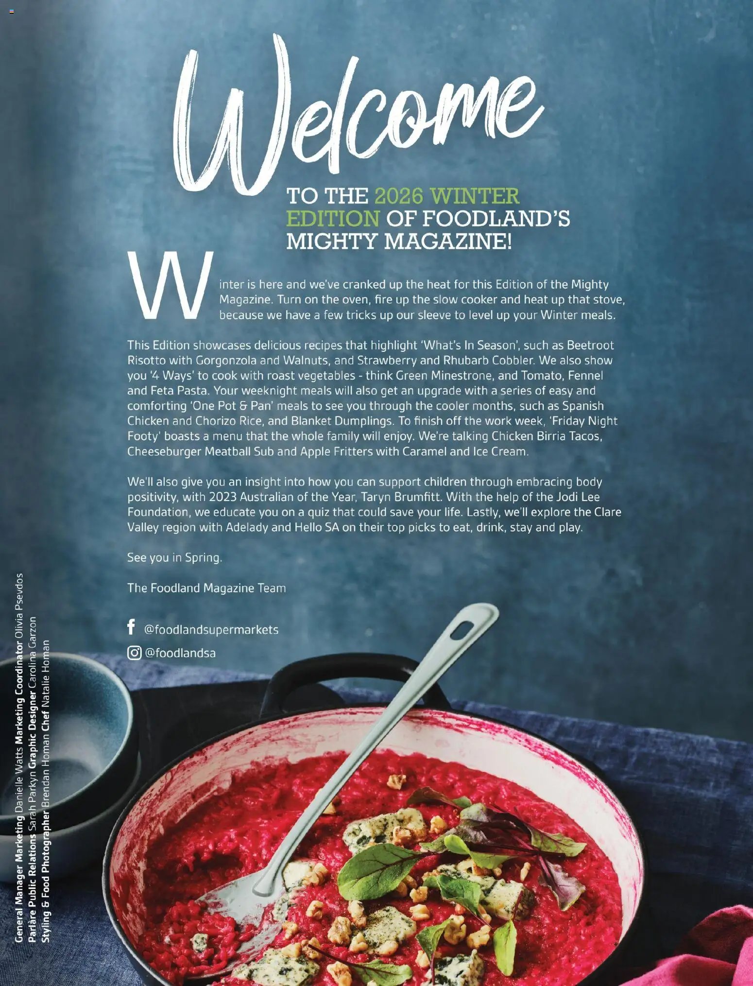 Foodland catalogue from 01/07/2026 Foodland Magazine Winter 2026