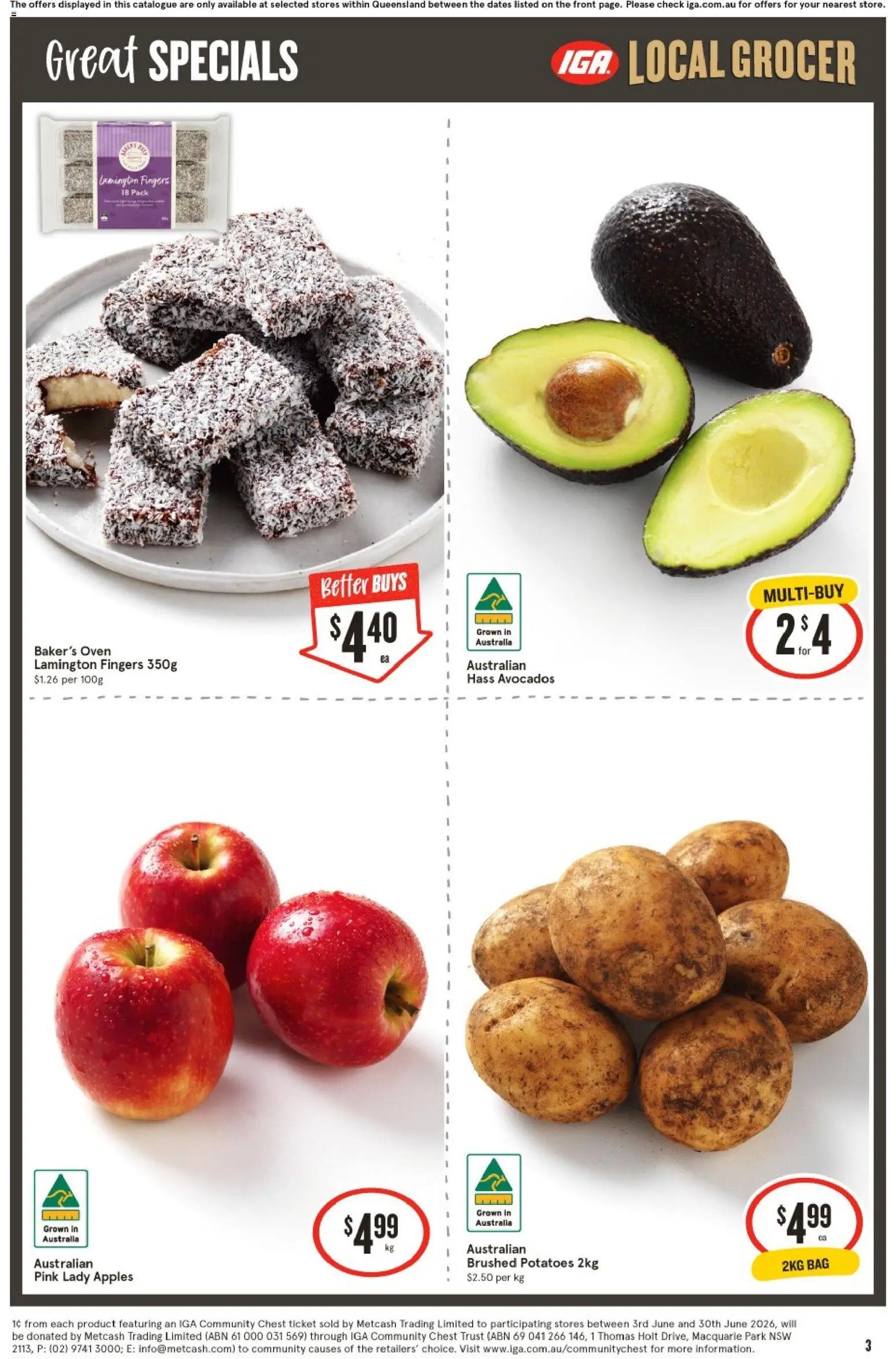 IGA catalogue from 10/06/2026 IGA Local Grocer QLD