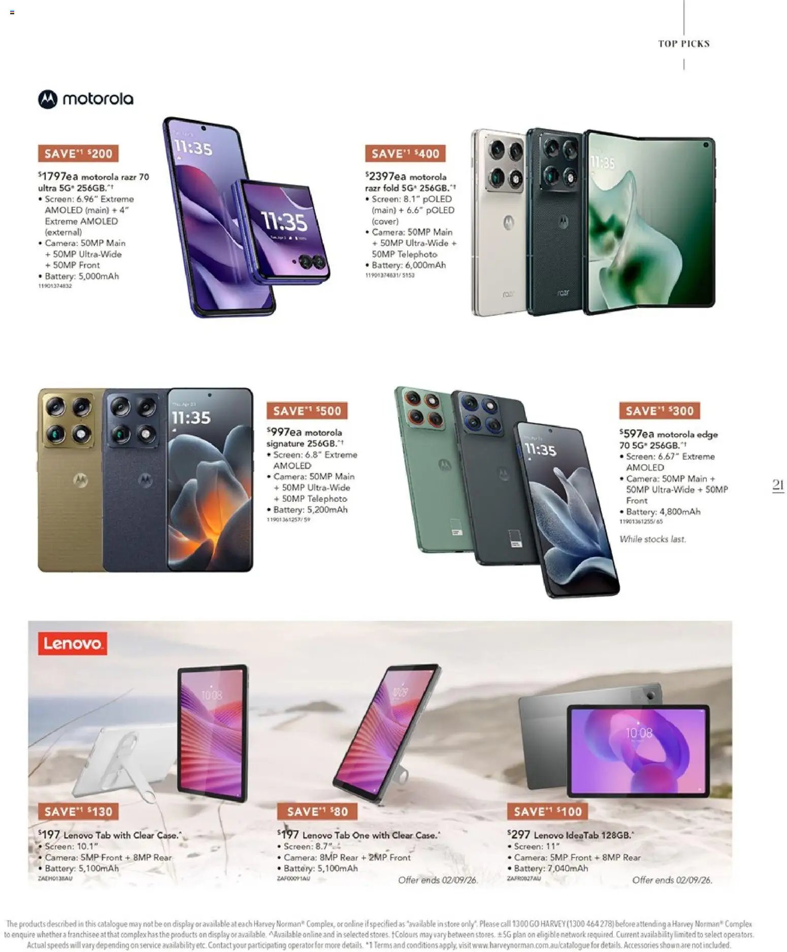 Harvey Norman catalogue from 21/08/2026 Harvey Norman catalogue