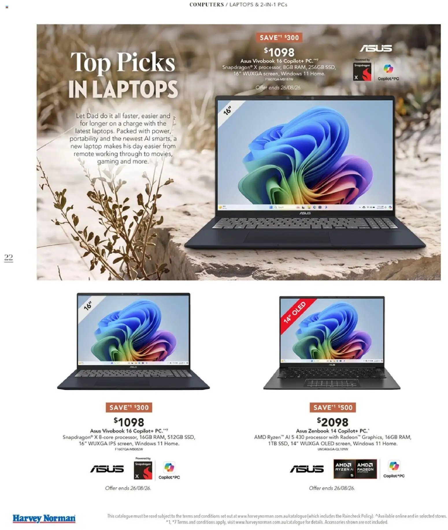 Harvey Norman catalogue from 21/08/2026 Harvey Norman catalogue