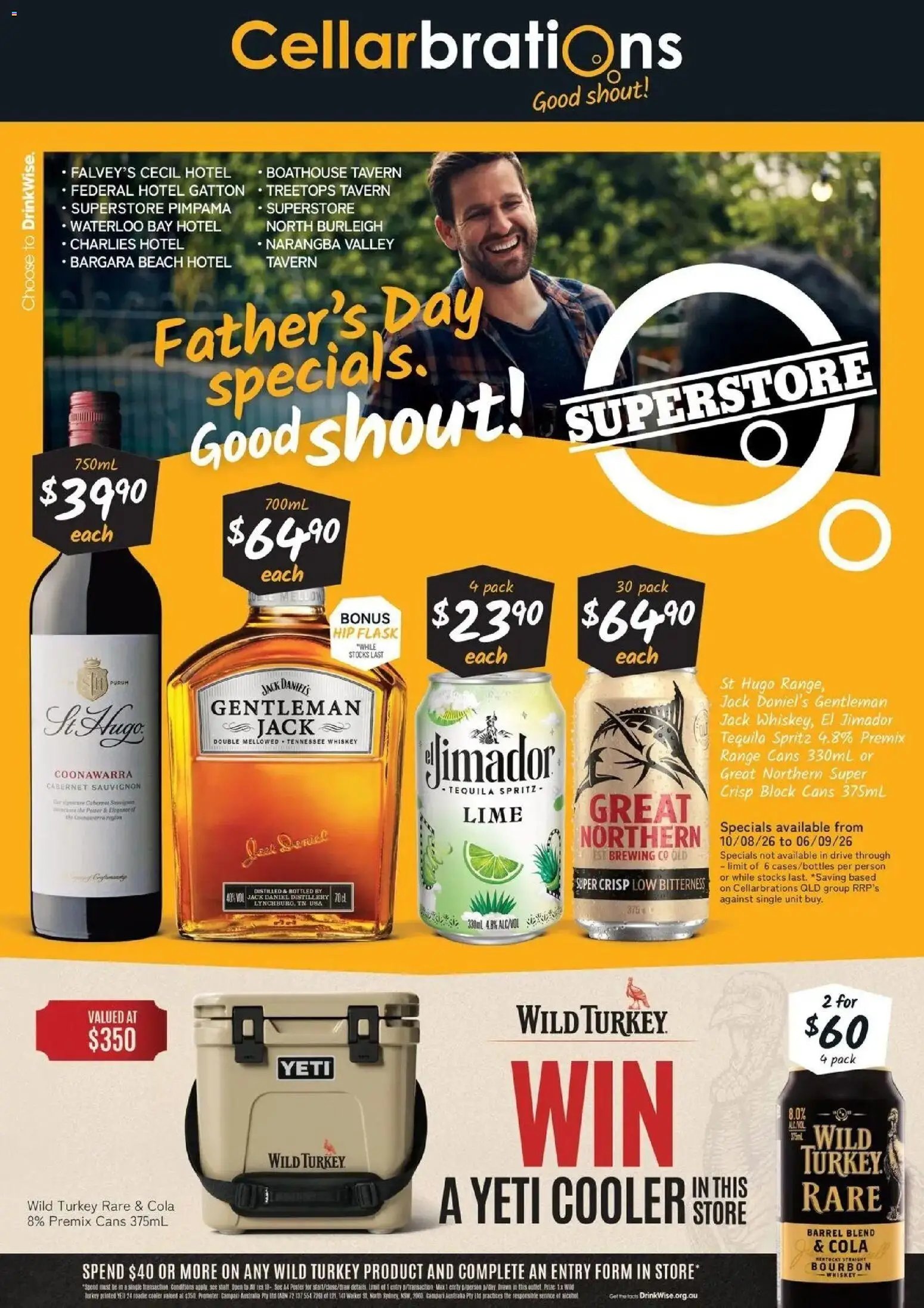 Cellarbrations catalogue from 10/08/2026 Good Shout! QLD SS 10/08