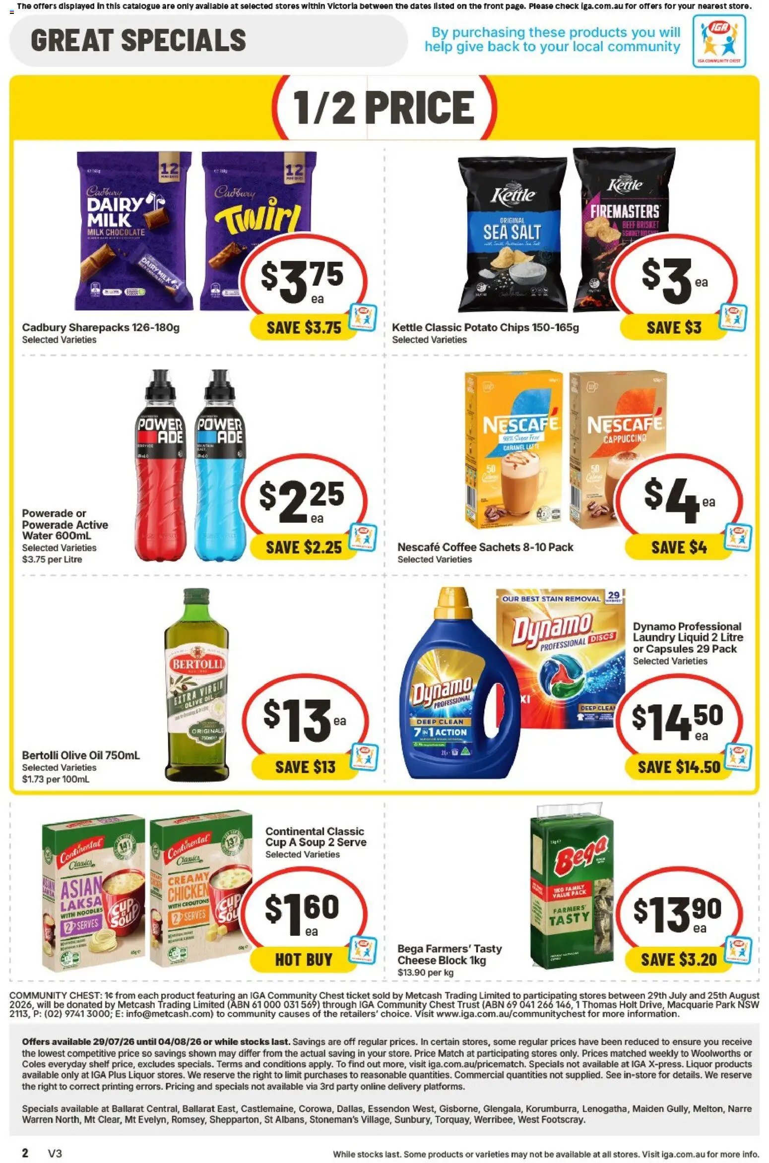 IGA catalogue from 29/07/2026 IGA catalogue